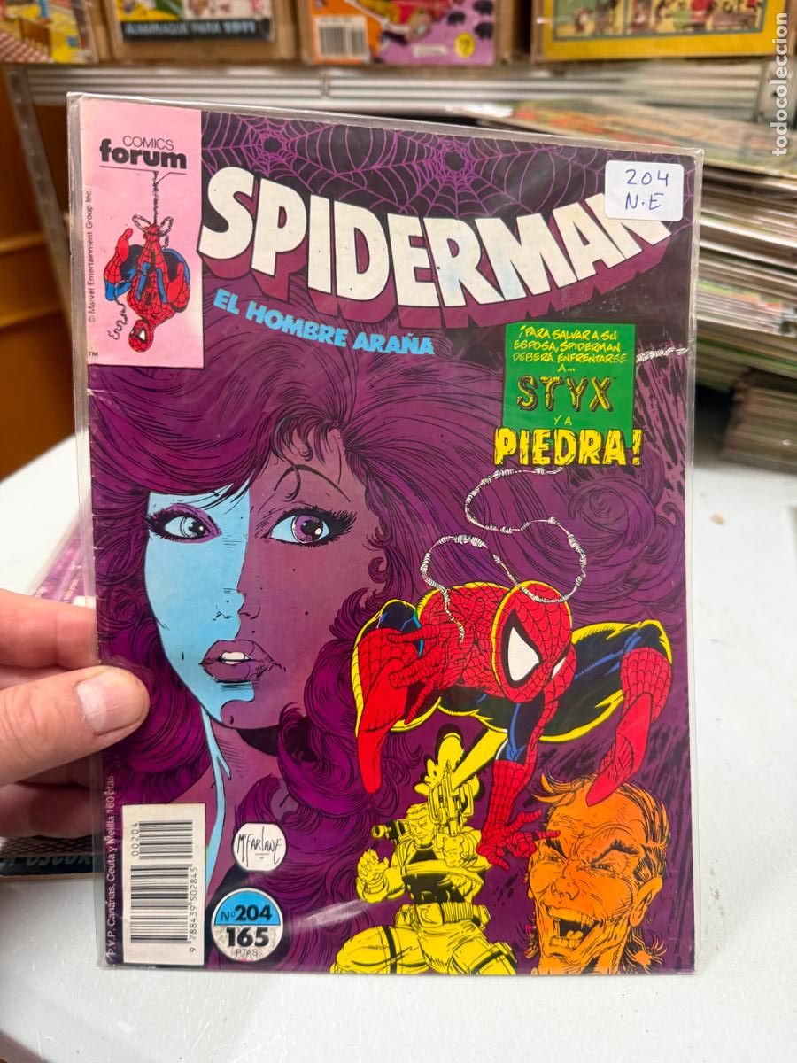C&oacute;mics: SPIDERMAN EDITORIAL FORUM NUMERO 204