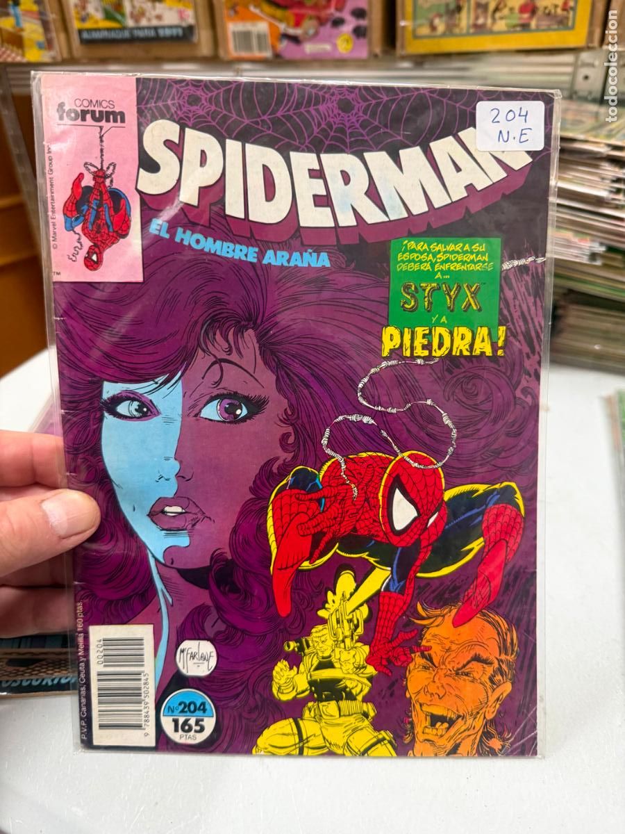 C&oacute;mics: SPIDERMAN EDITORIAL FORUM NUMERO 204