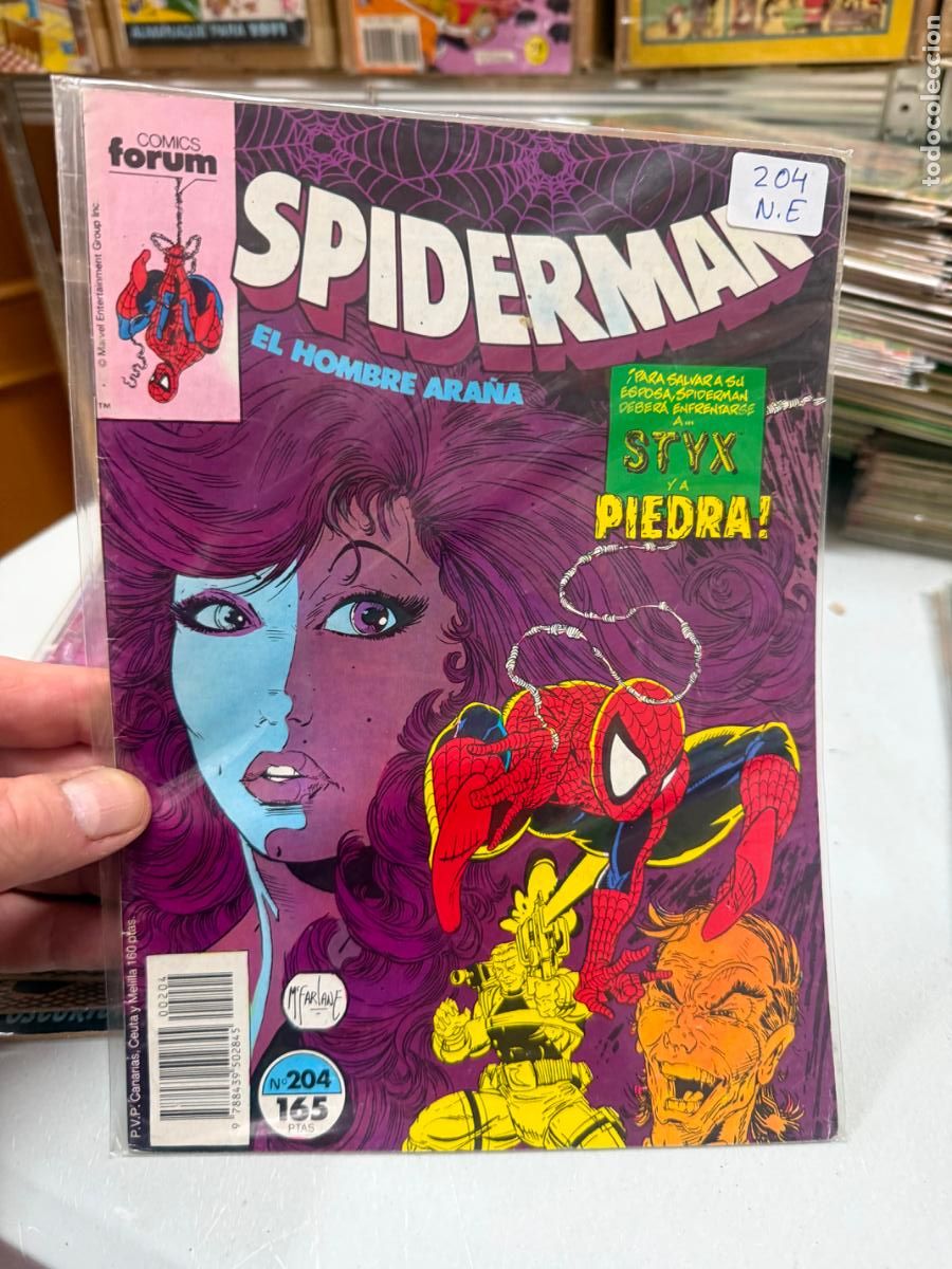 C&oacute;mics: SPIDERMAN EDITORIAL FORUM NUMERO 204