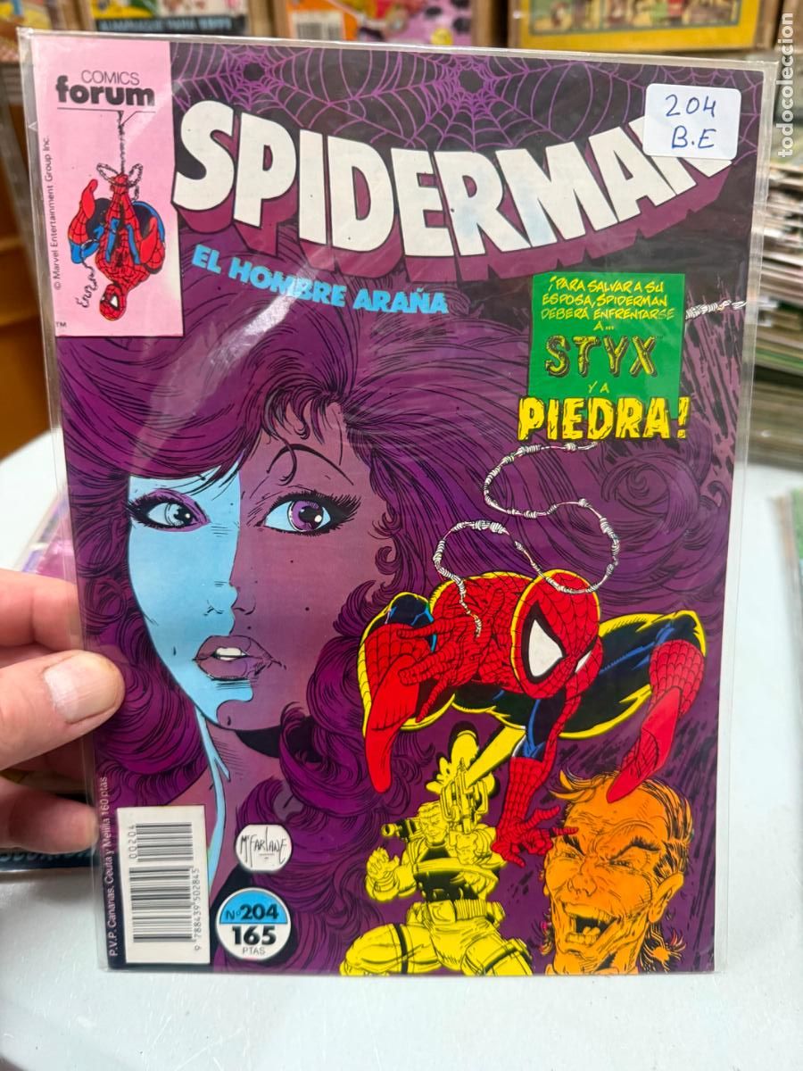 C&oacute;mics: SPIDERMAN EDITORIAL FORUM NUMERO 204
