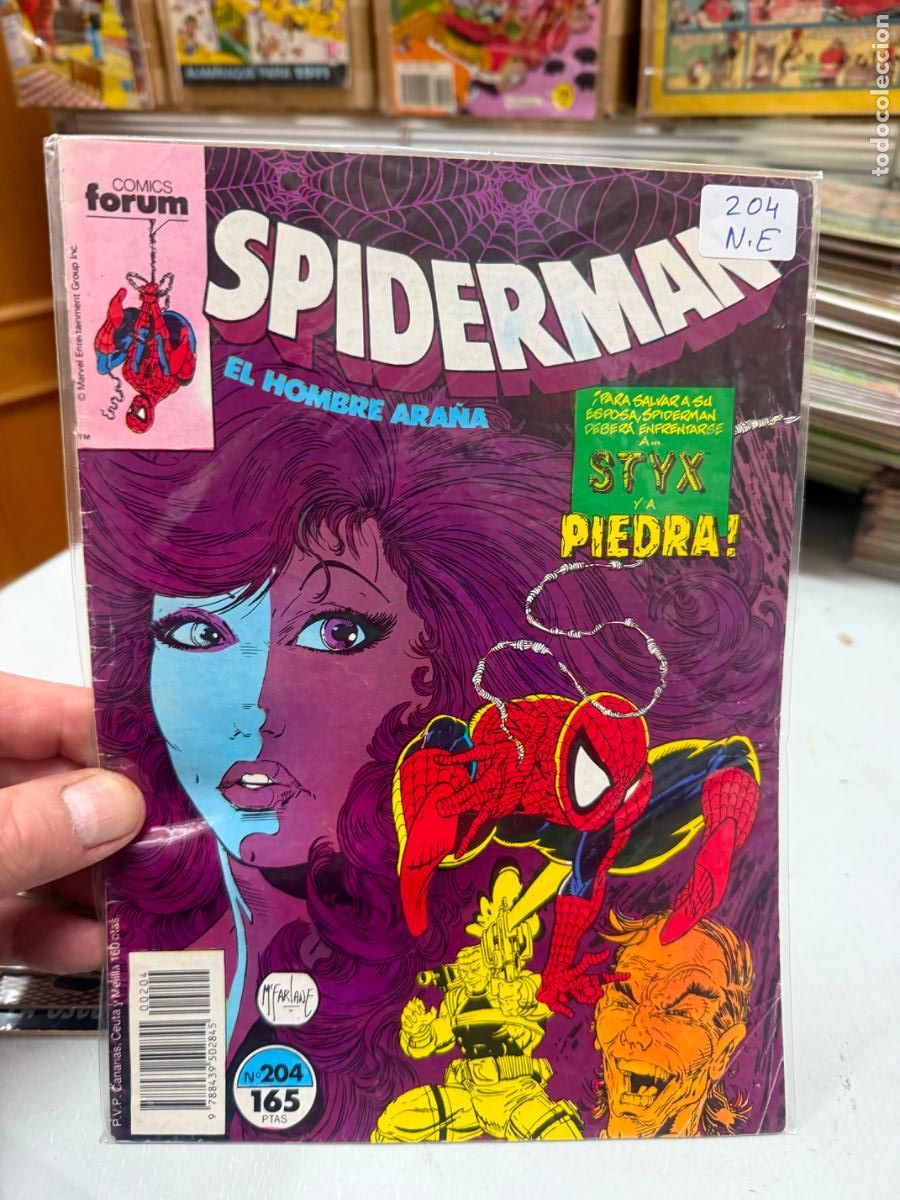 C&oacute;mics: SPIDERMAN EDITORIAL FORUM NUMERO 204