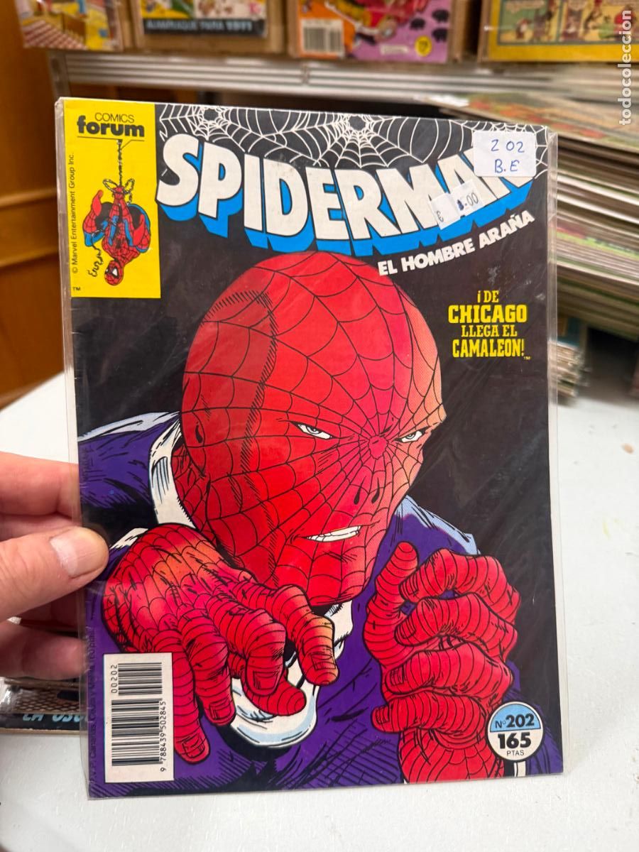 C&oacute;mics: SPIDERMAN EDITORIAL FORUM NUMERO 202