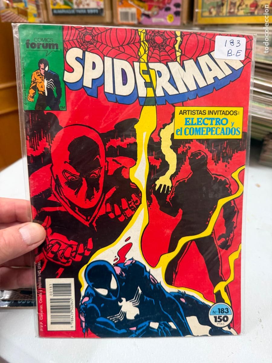 C&oacute;mics: SPIDERMAN EDITORIAL FORUM NUMERO 183