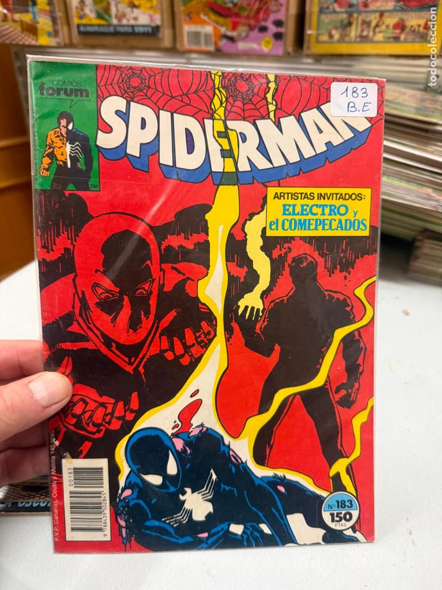 C&oacute;mics: SPIDERMAN EDITORIAL FORUM NUMERO 183