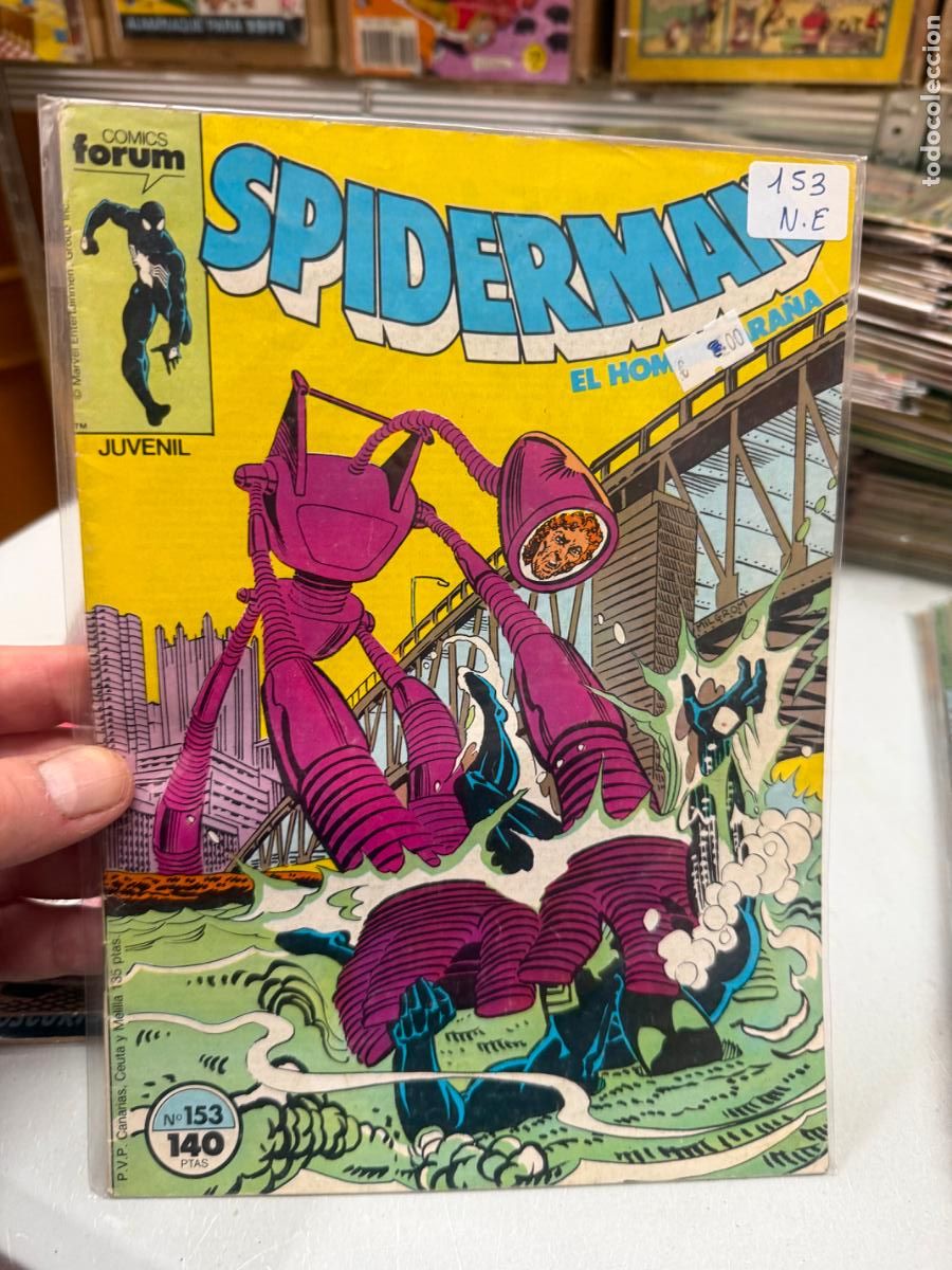 C&oacute;mics: SPIDERMAN EDITORIAL FORUM NUMERO 153