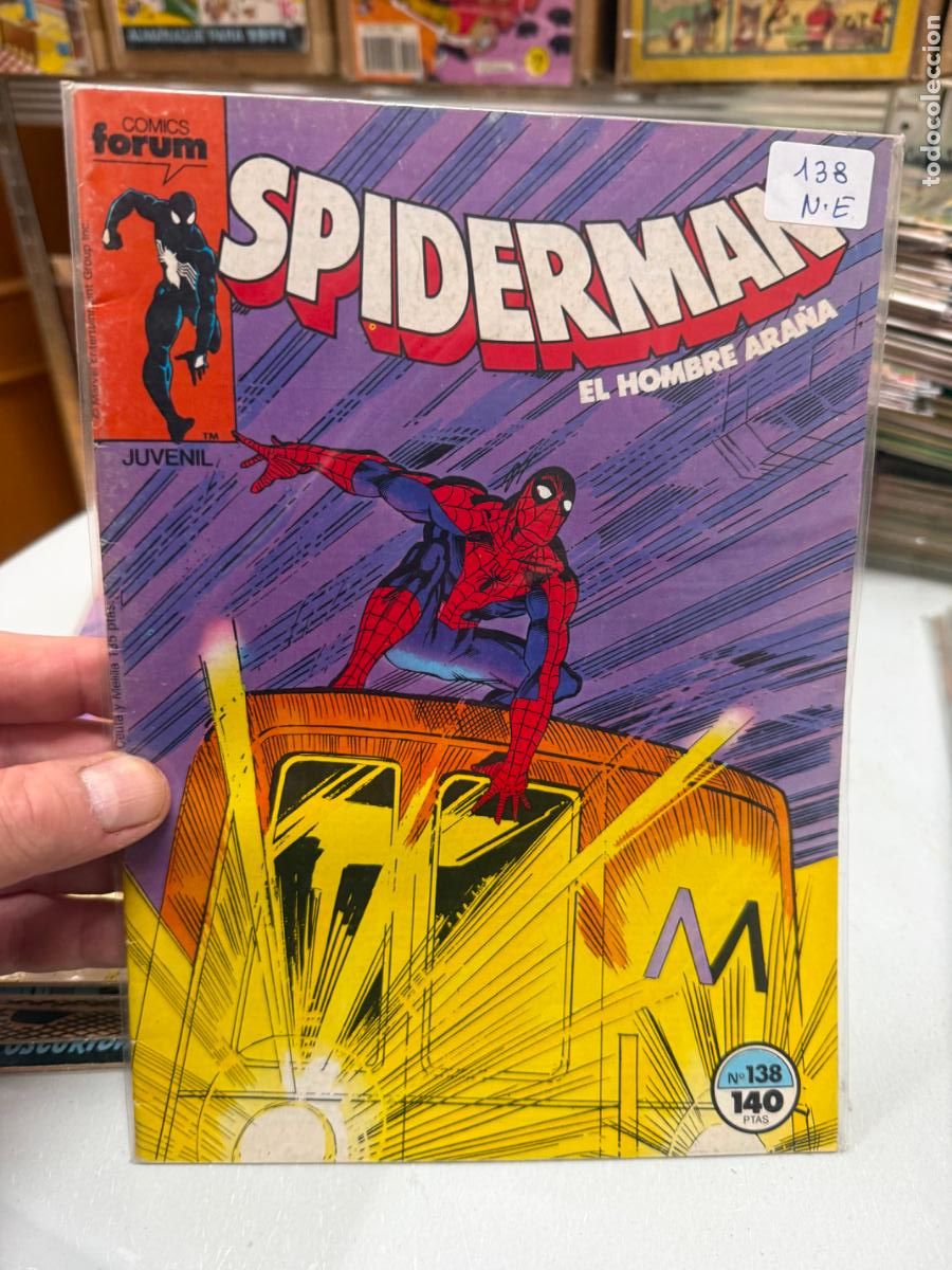 C&oacute;mics: SPIDERMAN EDITORIAL FORUM NUMERO 138