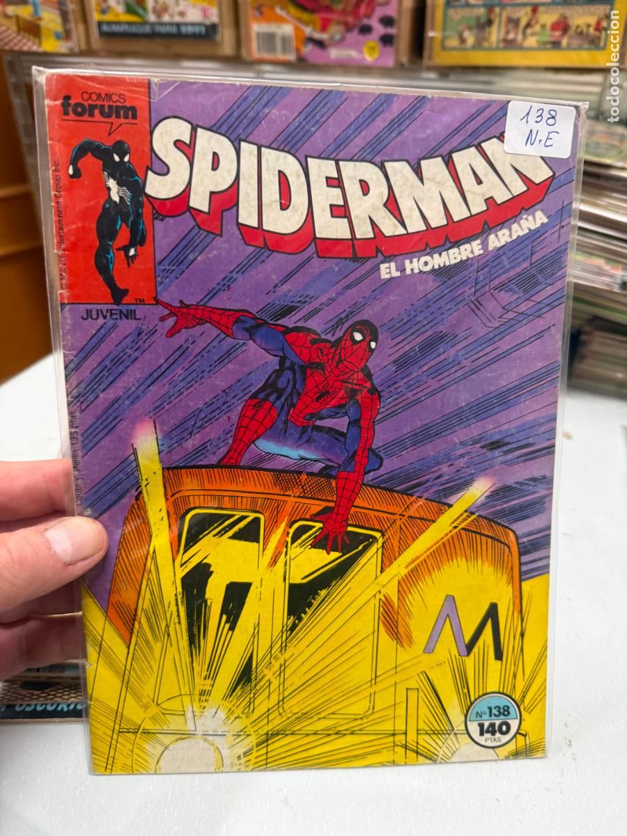 C&oacute;mics: SPIDERMAN EDITORIAL FORUM NUMERO 138