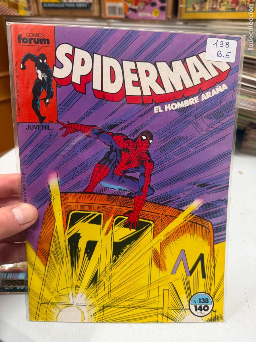 C&oacute;mics: SPIDERMAN EDITORIAL FORUM NUMERO 138