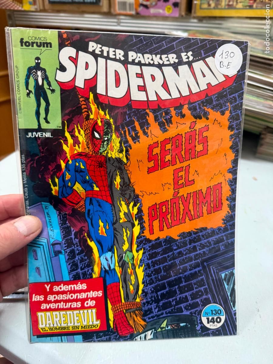 C&oacute;mics: SPIDERMAN EDITORIAL FORUM NUMERO 130