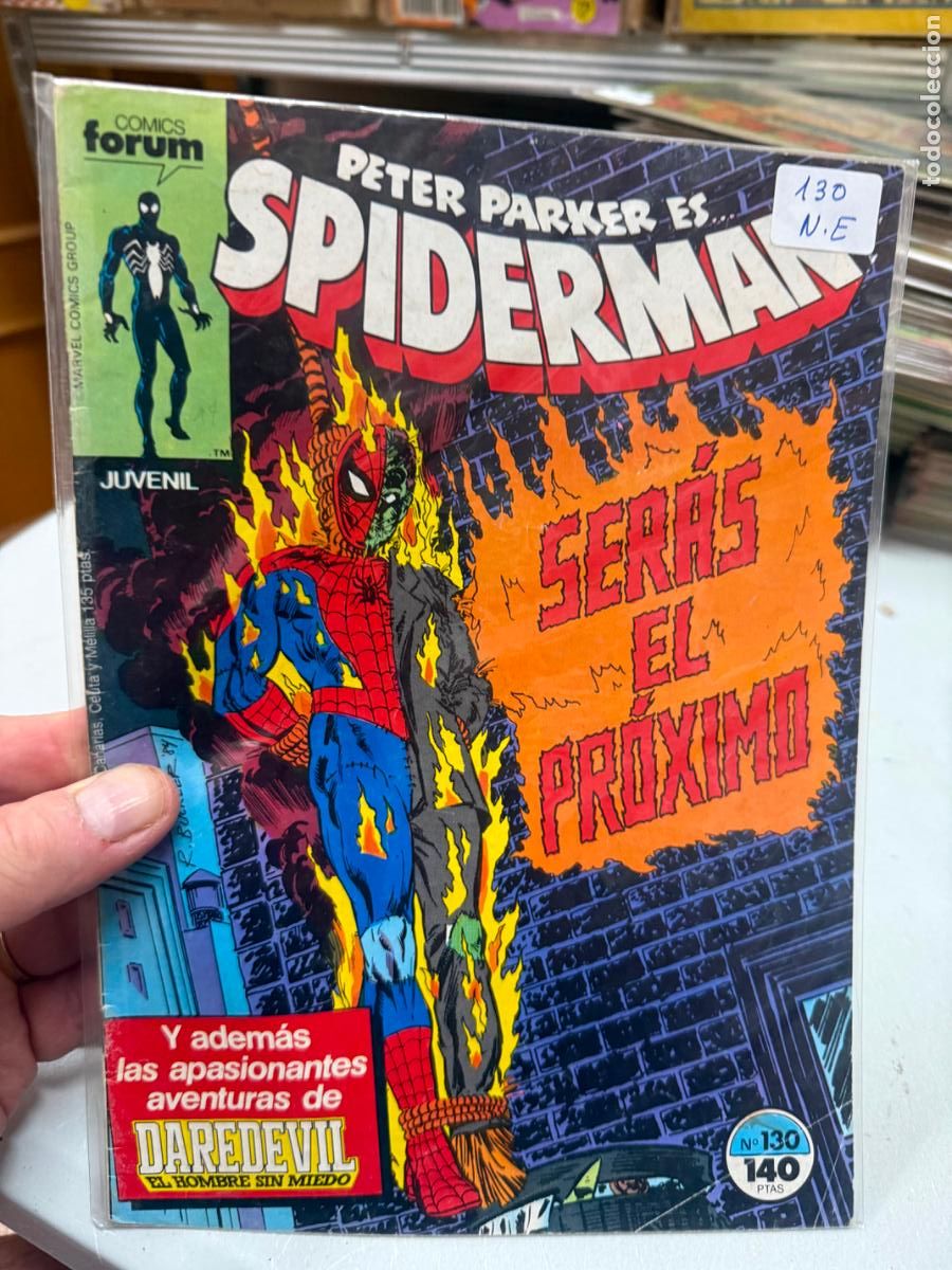 C&oacute;mics: SPIDERMAN EDITORIAL FORUM NUMERO 130