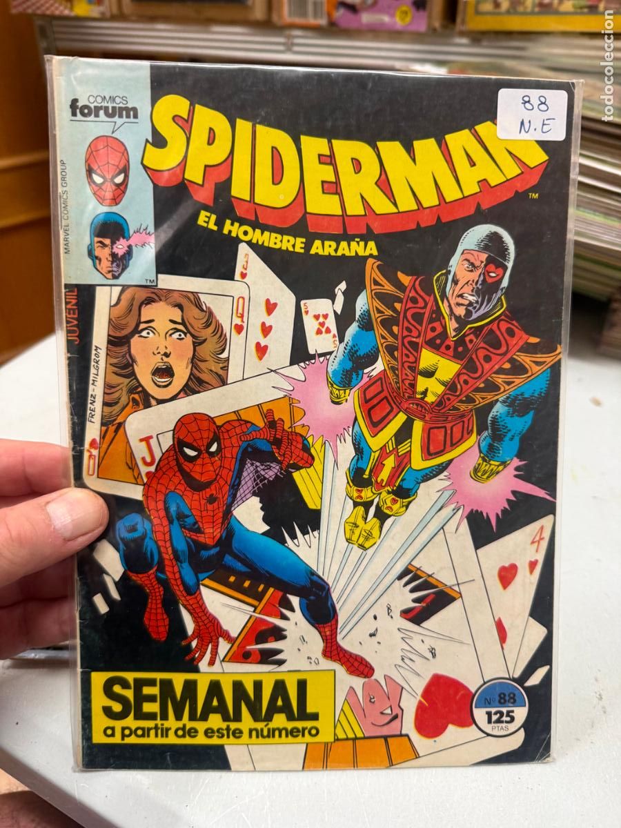 C&oacute;mics: SPIDERMAN EDITORIAL FORUM NUMERO 88