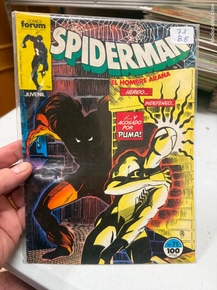 C&oacute;mics: SPIDERMAN EDITORIAL FORUM NUMERO 71