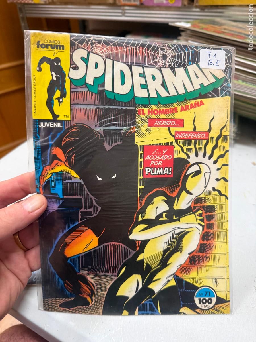 C&oacute;mics: SPIDERMAN EDITORIAL FORUM NUMERO 71