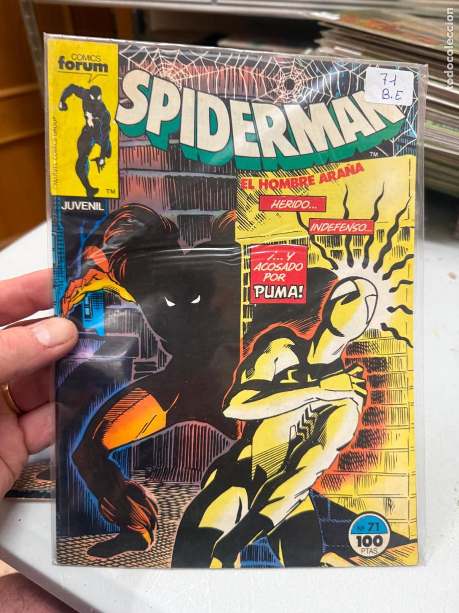 C&oacute;mics: SPIDERMAN EDITORIAL FORUM NUMERO 71