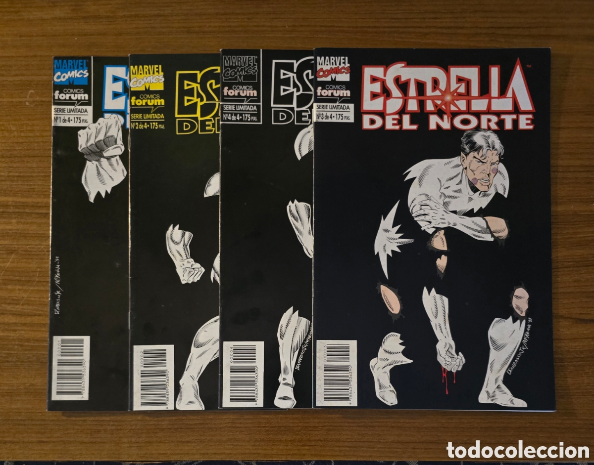 C&oacute;mics: ESTRELLA DEL NORTE,COMPLETA DEL 1 AL 4,(MARVEL COMICS-COMICS FORUM) - Foto 1