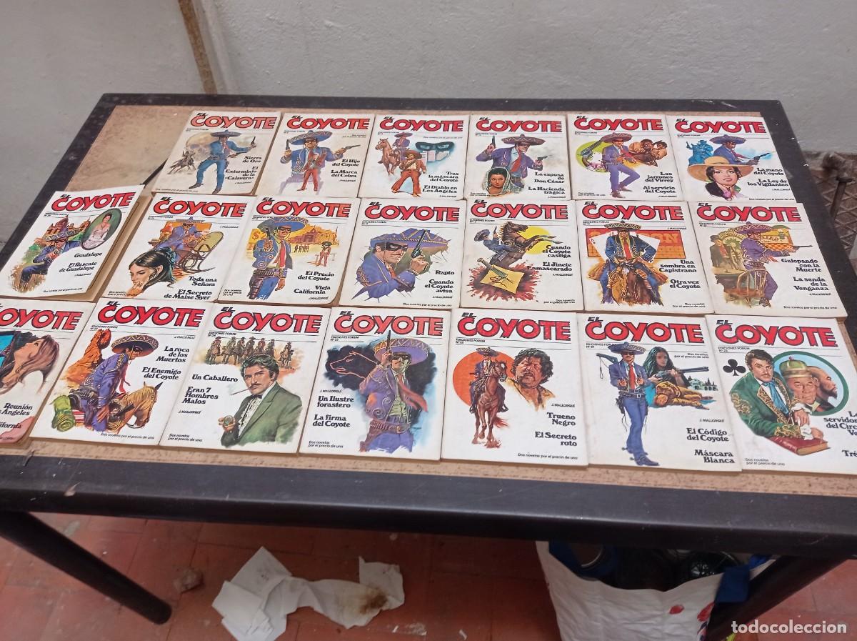 C&oacute;mics: Super lote de novelas el coyote 20 n&uacute;meros - Foto 1