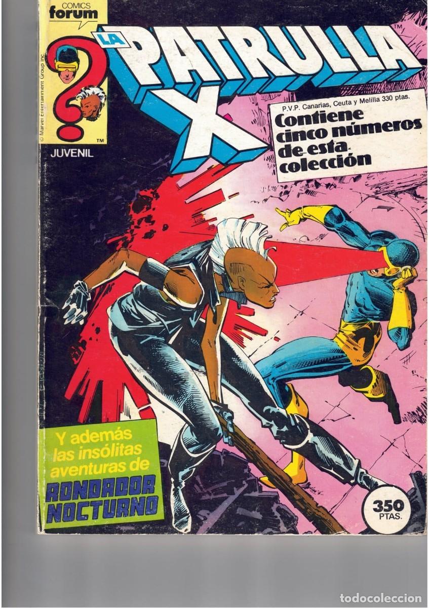 C&oacute;mics: Patrulla X. Tomo 52 a 56. Editorial F&oacute;rum.