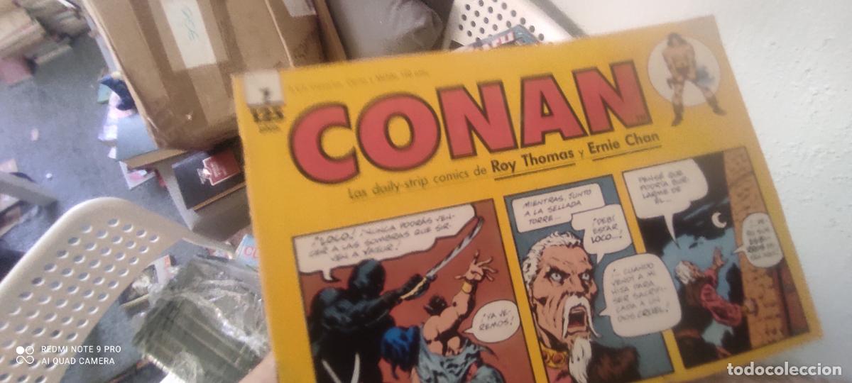 C&oacute;mics: CONAN LAS DAILY STRIP COMICS DE ROY THOMAS ERNIE CHAN N&ordm; 7 FORUM ARX45