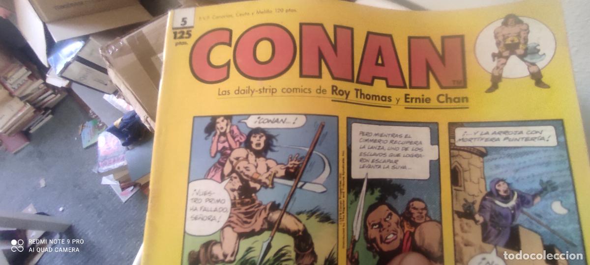 C&oacute;mics: CONAN Daily Strip comics n&ordm; 5 (Tiras de prensa) 1989 Roy Thomas Ernie Chan