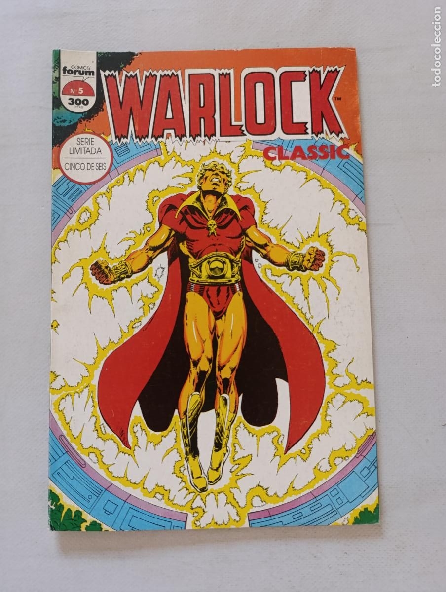 C&oacute;mics: WARLOCK CLASSIC N&ordm; 5 - SERIE LIMITADA (CINCO DE SEIS) - FORUM (372)
