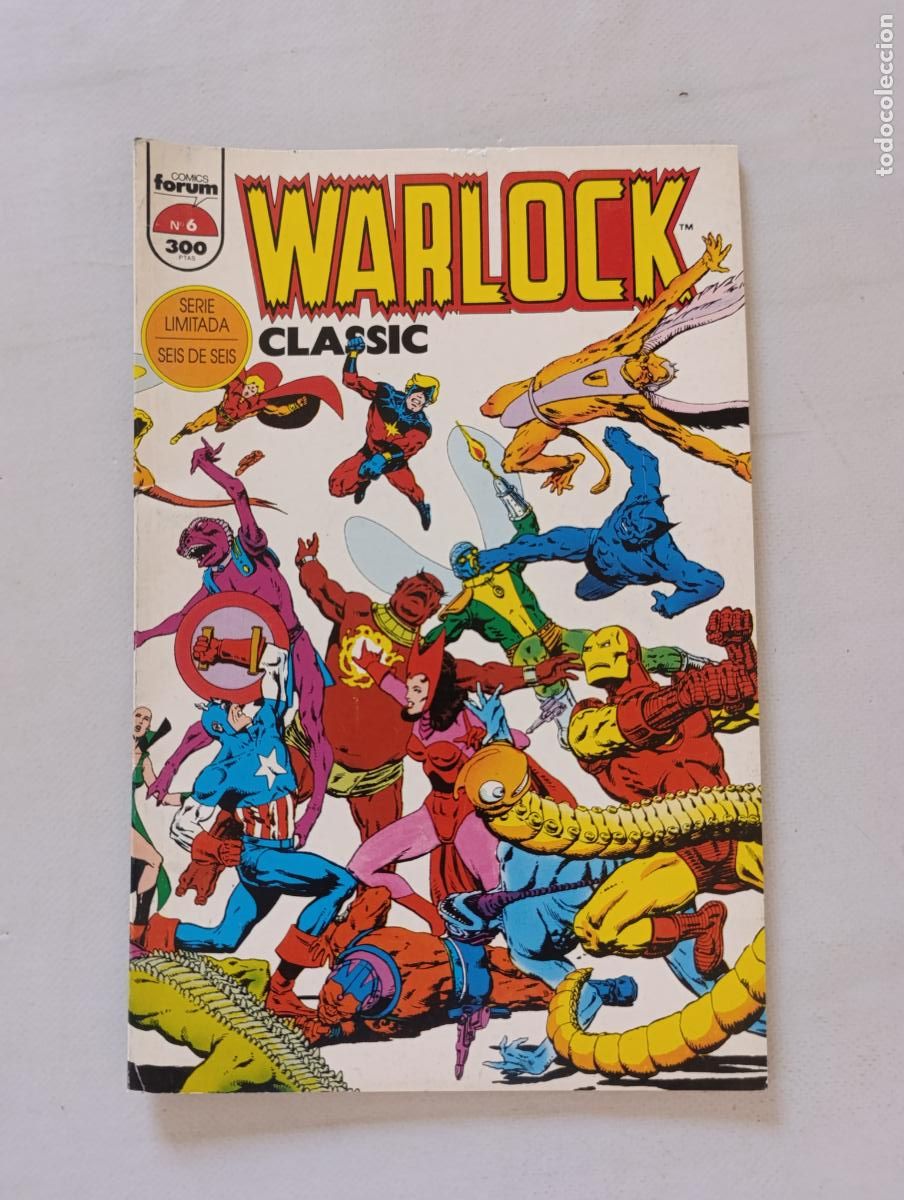 C&oacute;mics: WARLOCK CLASSIC N&ordm; 6 - SERIE LIMITADA (SEIS DE SEIS) - FORUM (372)
