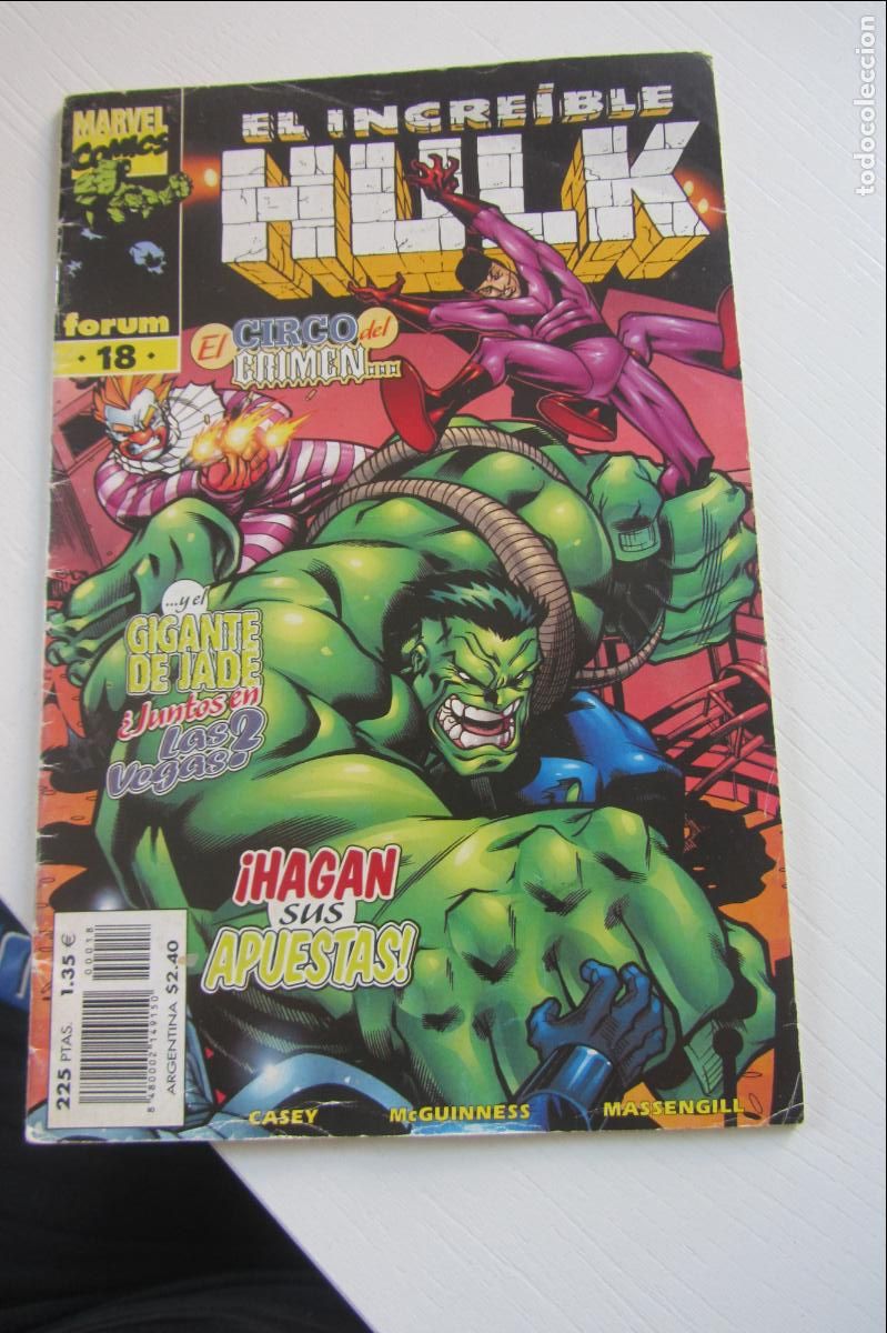 C&oacute;mics: EL INCREIBLE HULK VOL. 3 N&ordm; 18 - FORUM Arx124
