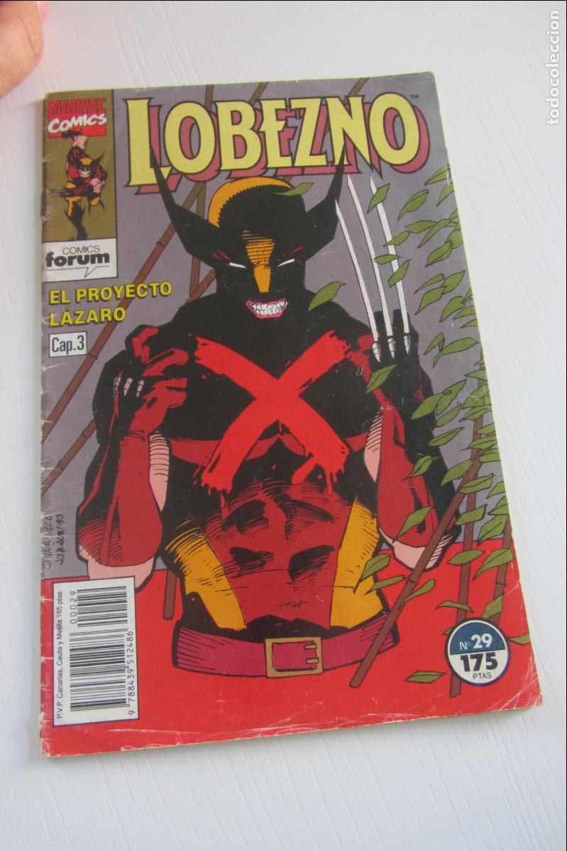 Comics: LOBEZNO VOL. I N&ordm; 29 FORUM Arx124