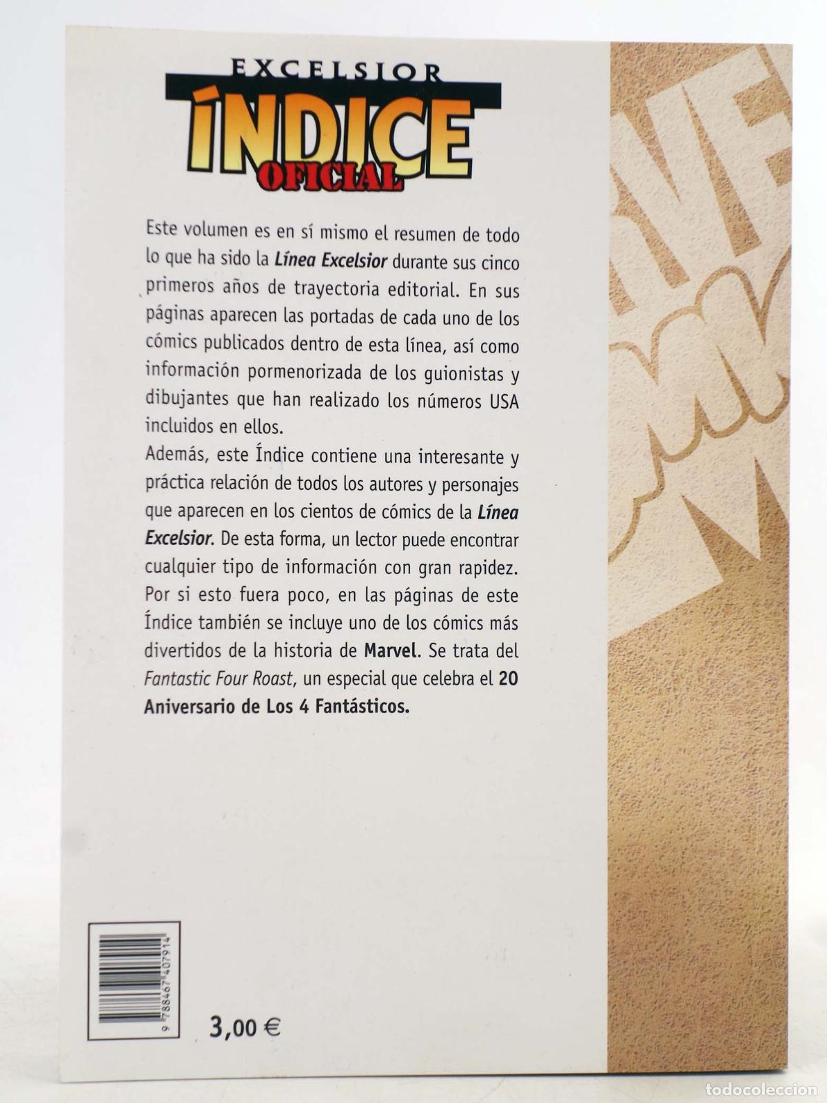 C&oacute;mics: BIBLIOTECA MARVEL EXCELSIOR: &Iacute;NDICE. Forum, 2002 - Foto 2