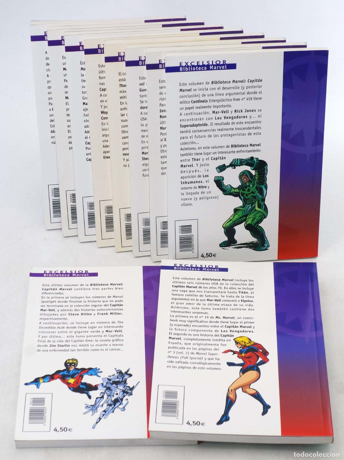 C&oacute;mics: BIBLIOTECA MARVEL EXCELSIOR: CAPITAN MARVEL 1 A 10. COMPLETA. Forum, 2002 - Foto 2
