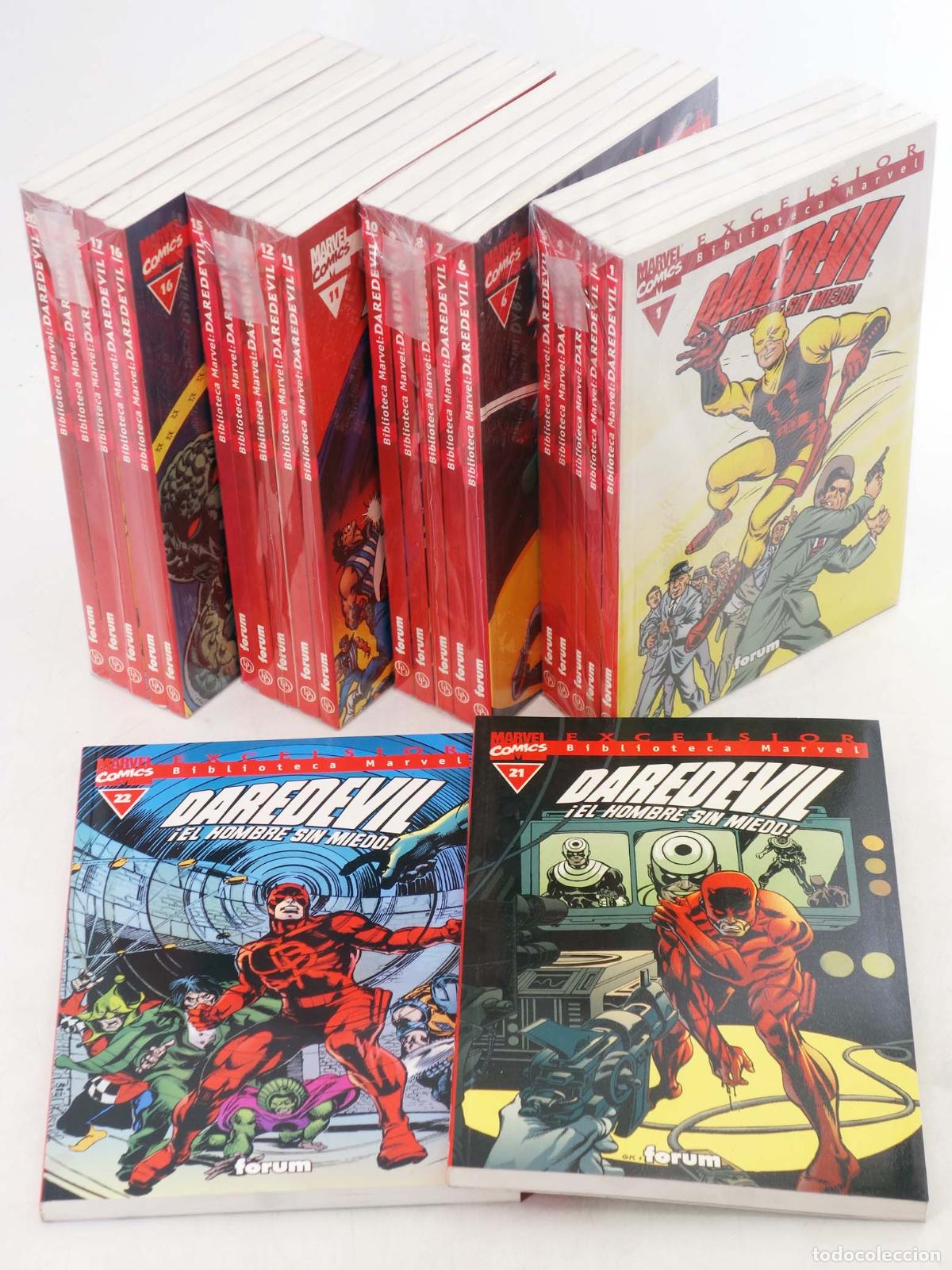 C&oacute;mics: BIBLIOTECA MARVEL EXCELSIOR: DAREDEVIL 1 A 22. COMPLETA. Forum, 2001 - Foto 2
