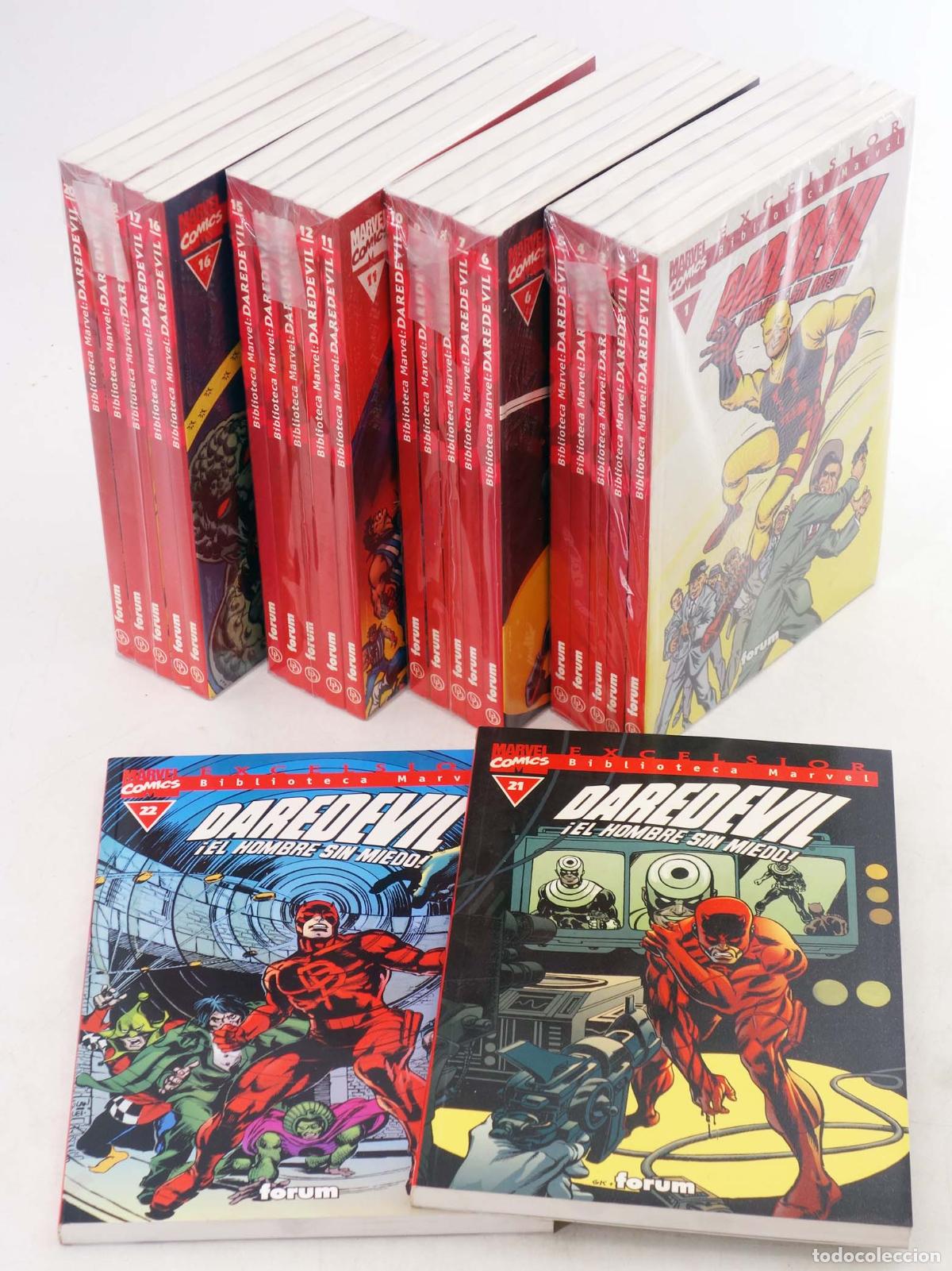 C&oacute;mics: BIBLIOTECA MARVEL EXCELSIOR: DAREDEVIL 1 A 22. COMPLETA. Forum, 2001
