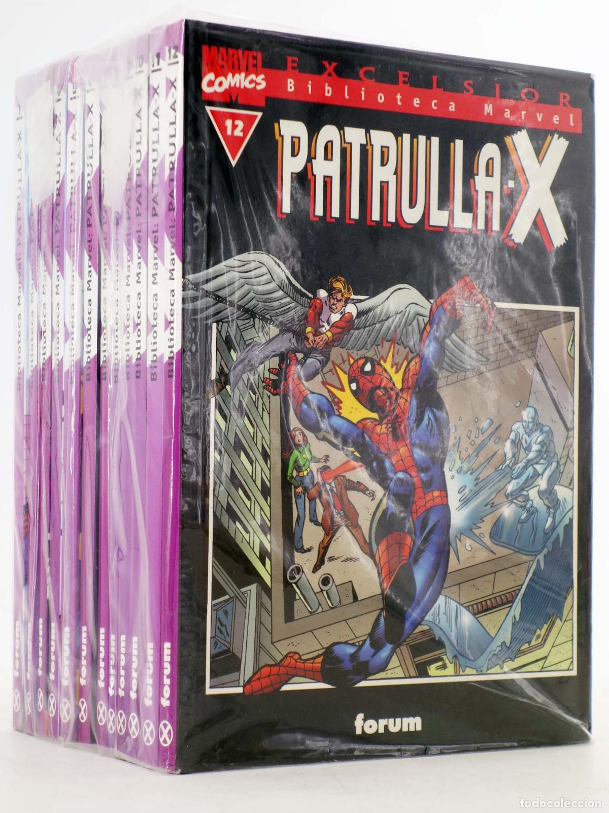 C&oacute;mics: BIBLIOTECA MARVEL EXCELSIOR: PATRULLA X 1 A 12. COMPLETA. Forum, 2000