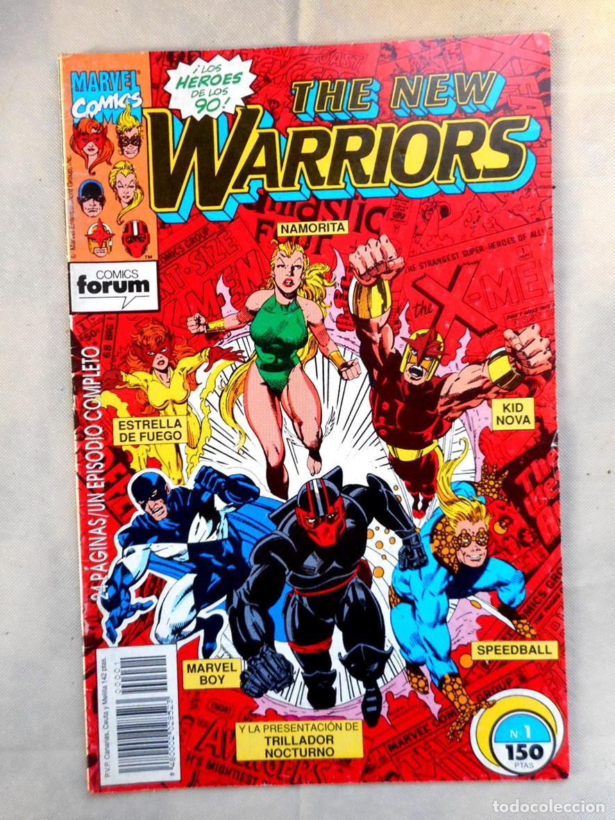C&oacute;mics: THE NEW WARRIORS N&ordm;1 (FORUM-JULIO 1991) FABIAN NICIEZA - MARK BAGLEY