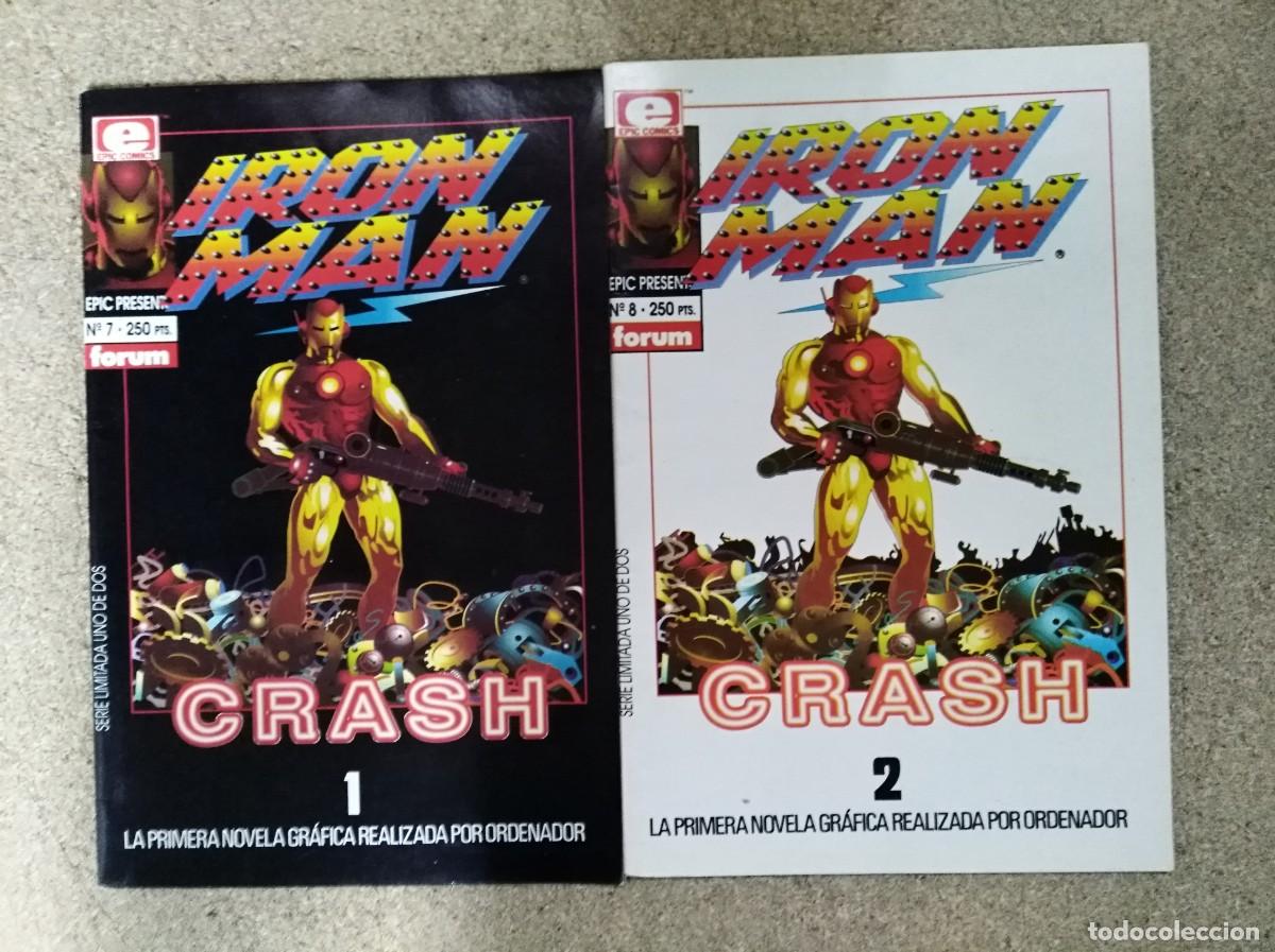 C&oacute;mics: Iron Man.Crash.Completa 2 comics.Epic.Forum - Foto 1