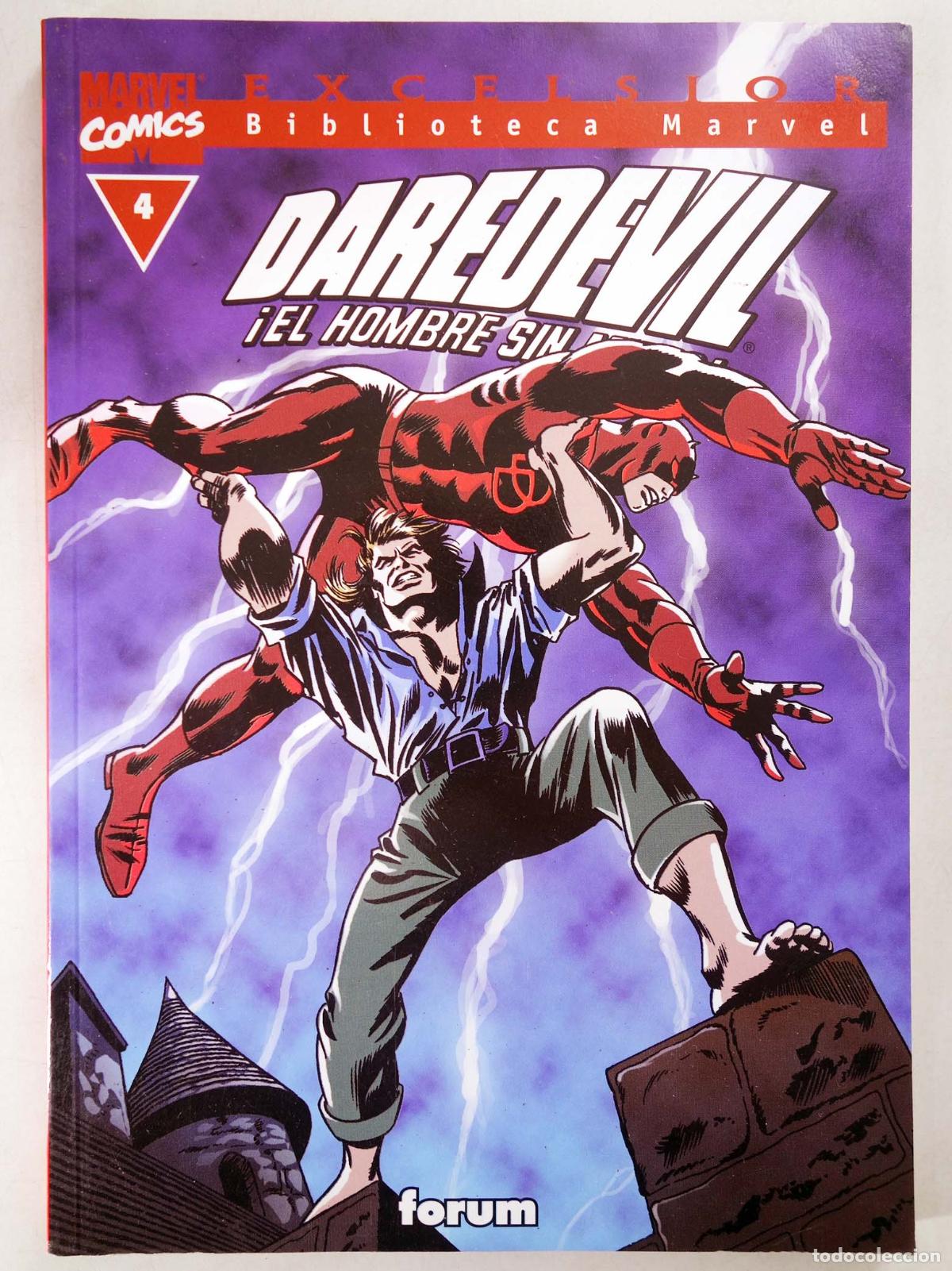 C&oacute;mics: BIBLIOTECA MARVEL EXCELSIOR: DAREDEVIL 4 (Stan Lee/Gene Colan) Forum, 2001