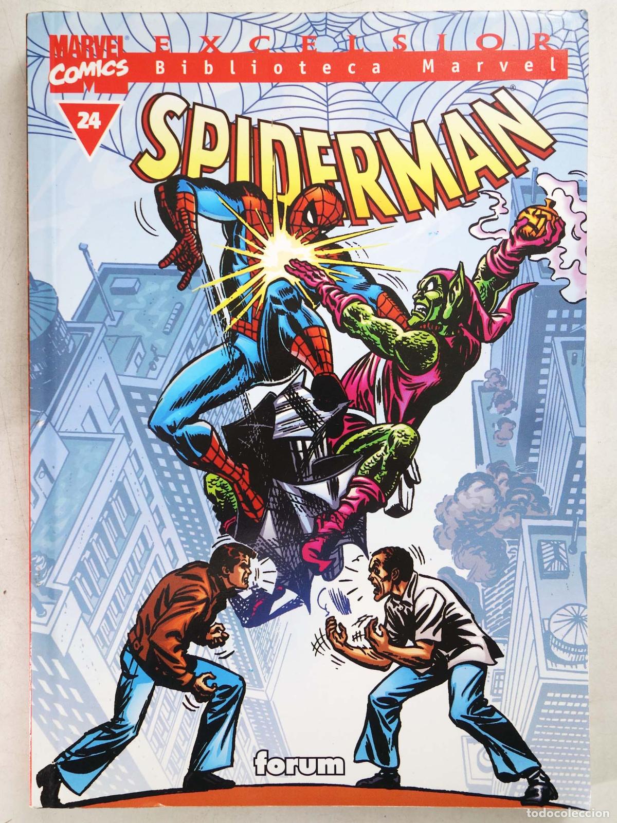 C&oacute;mics: BIBLIOTECA MARVEL EXCELSIOR: SPIDERMAN 24 (Gerry Conway/Ross Andru) Forum, 2004