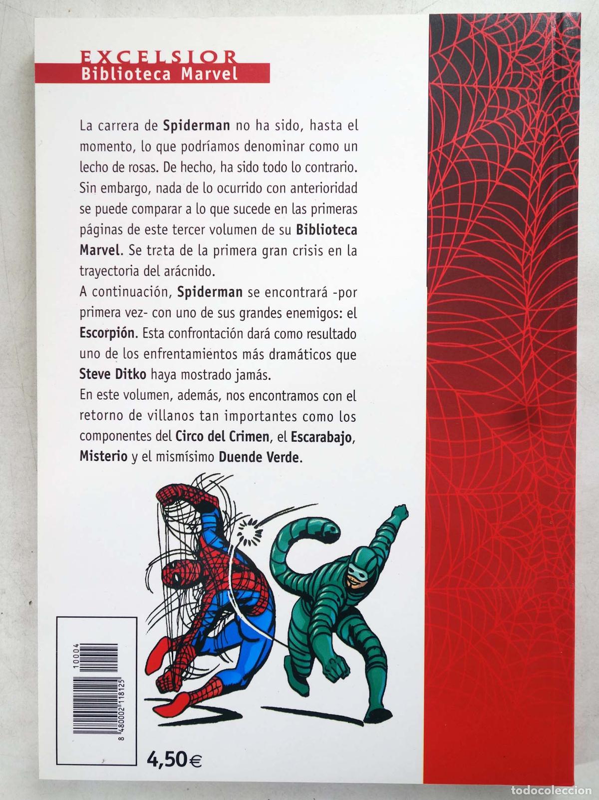 C&oacute;mics: BIBLIOTECA MARVEL EXCELSIOR: SPIDERMAN 4 (Stan Lee/Dick Ayers) Forum, 2003 - Foto 2