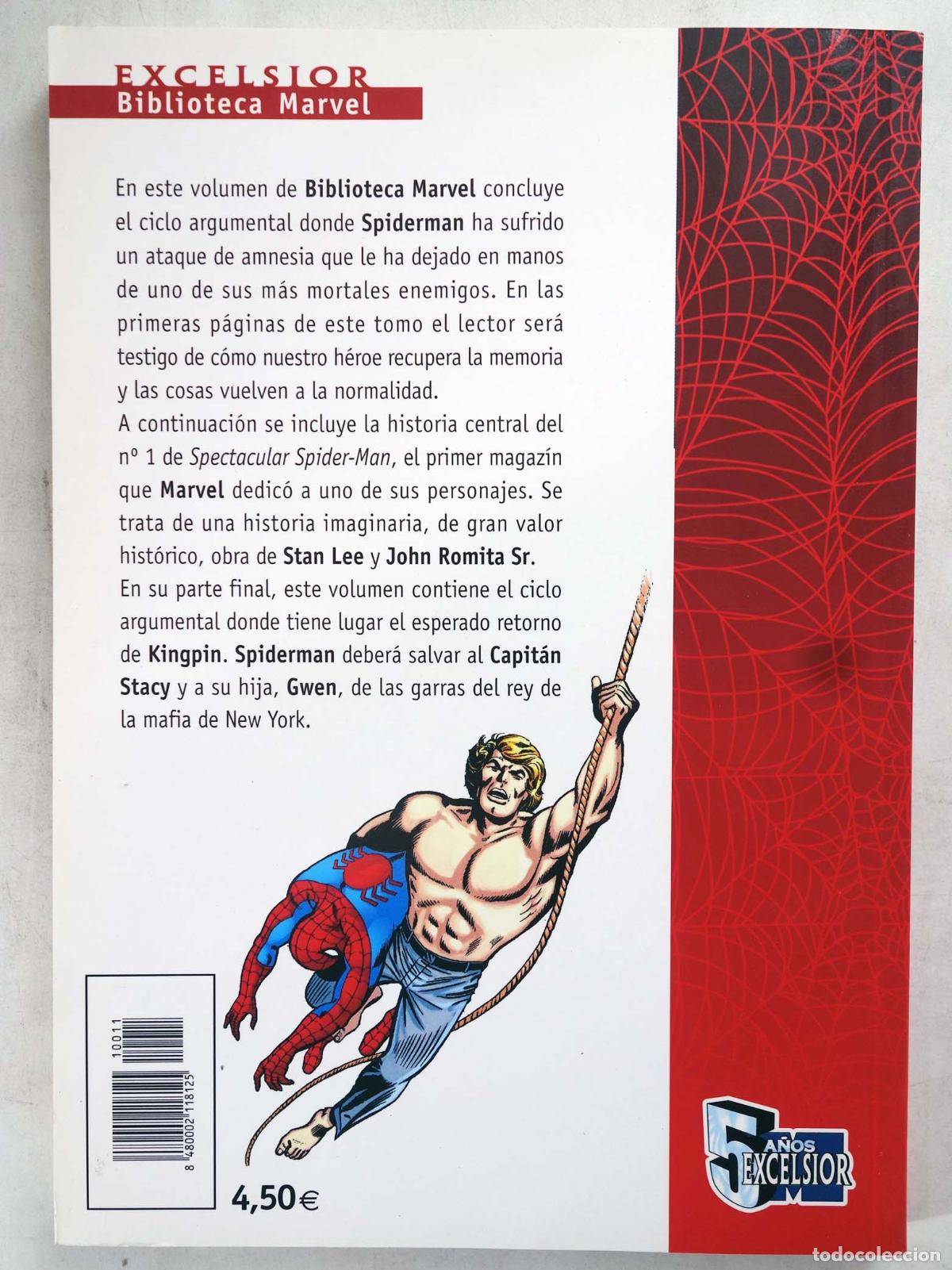 C&oacute;mics: BIBLIOTECA MARVEL EXCELSIOR: SPIDERMAN 11 (Stan Lee/Don Heck) Forum, 2004 - Foto 2
