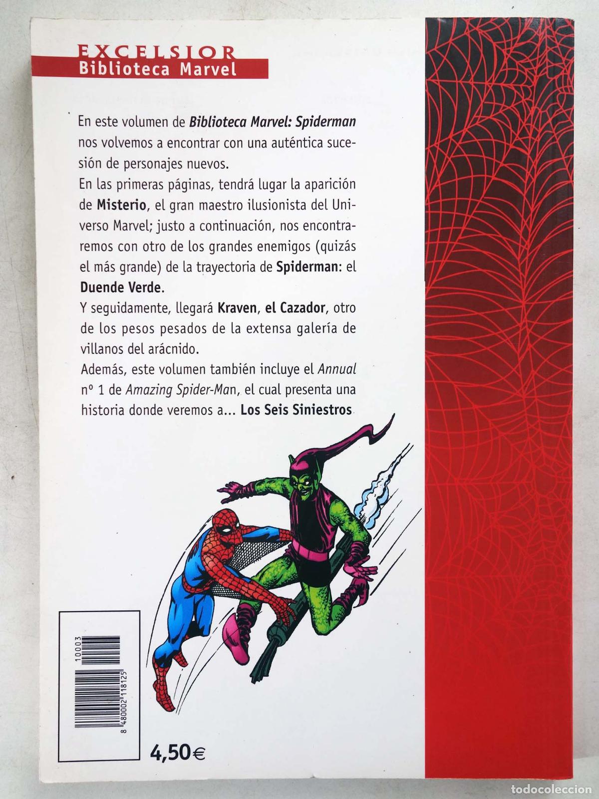 C&oacute;mics: BIBLIOTECA MARVEL EXCELSIOR: SPIDERMAN 3 (Stan Lee/Jack Kirby) Forum, 2003 - Foto 2
