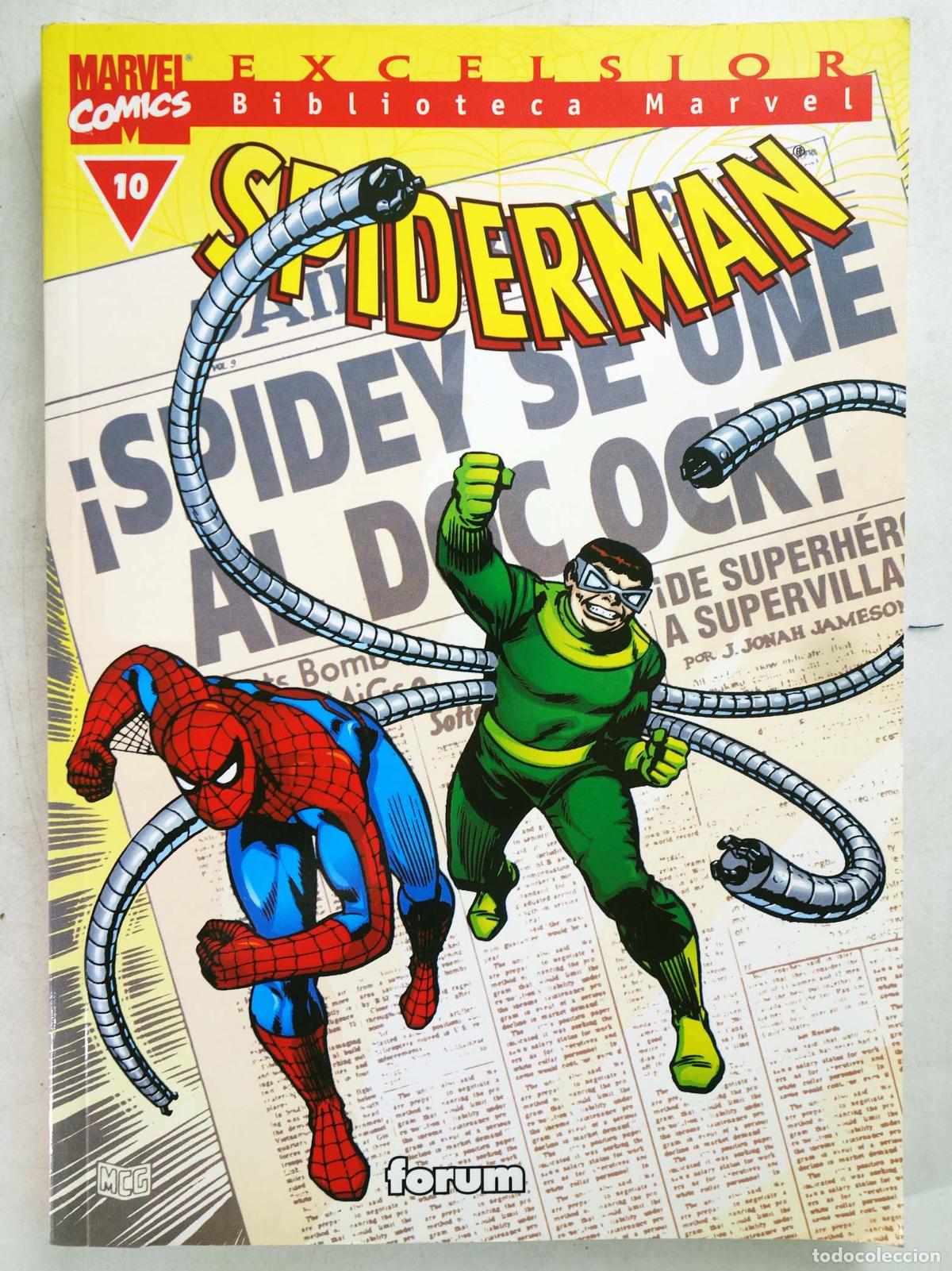 C&oacute;mics: BIBLIOTECA MARVEL EXCELSIOR: SPIDERMAN 10 (Roy Thomas/Werner Roth) Forum, 2004 - Foto 1