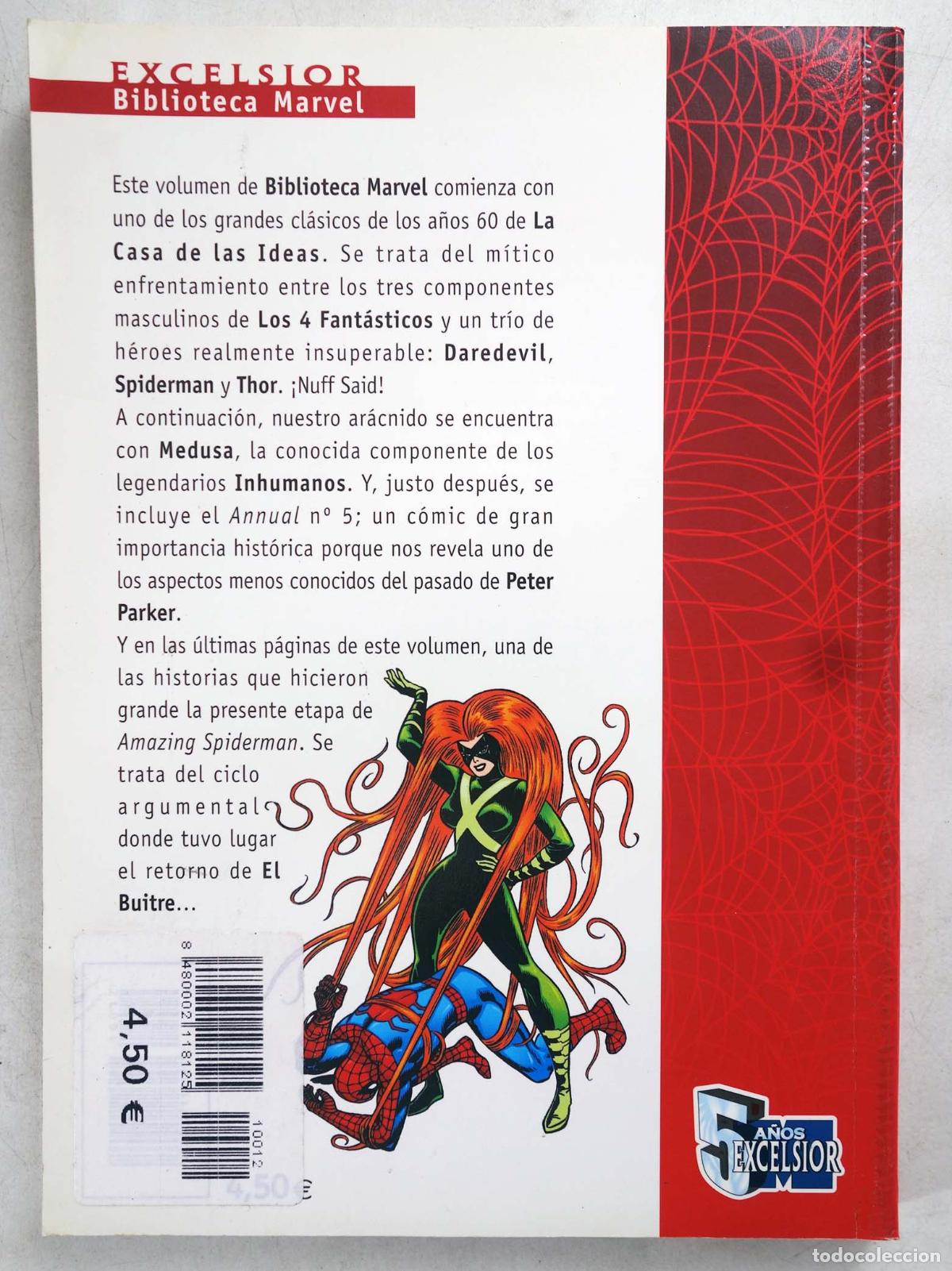 C&oacute;mics: BIBLIOTECA MARVEL EXCELSIOR: SPIDERMAN 12 (Stan Lee/Jack Kirby) Forum, 2004 - Foto 2