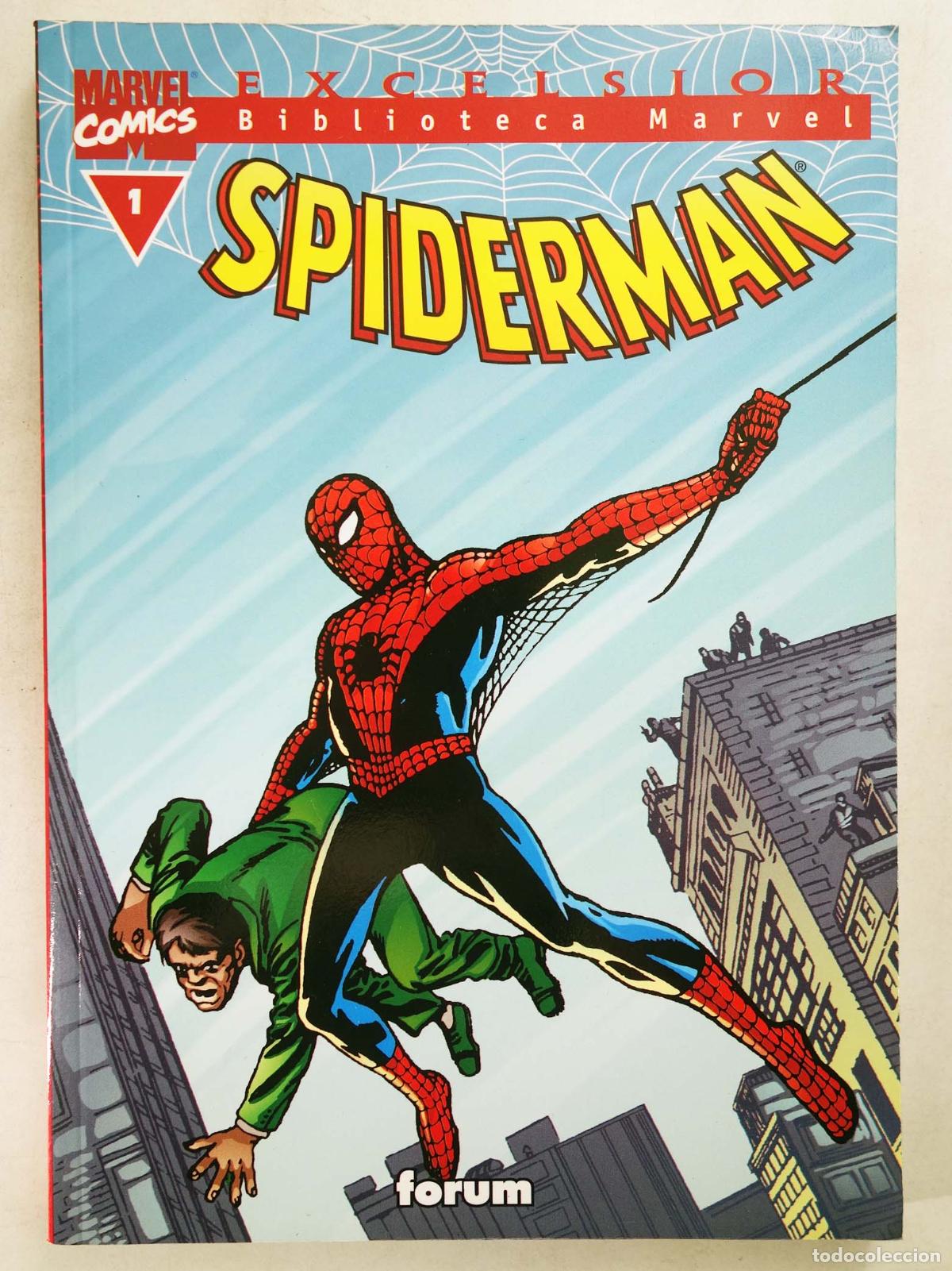 C&oacute;mics: BIBLIOTECA MARVEL EXCELSIOR: SPIDERMAN 1 (Stan Lee/Jack Kirby/Steve Ditko) Forum, 2003