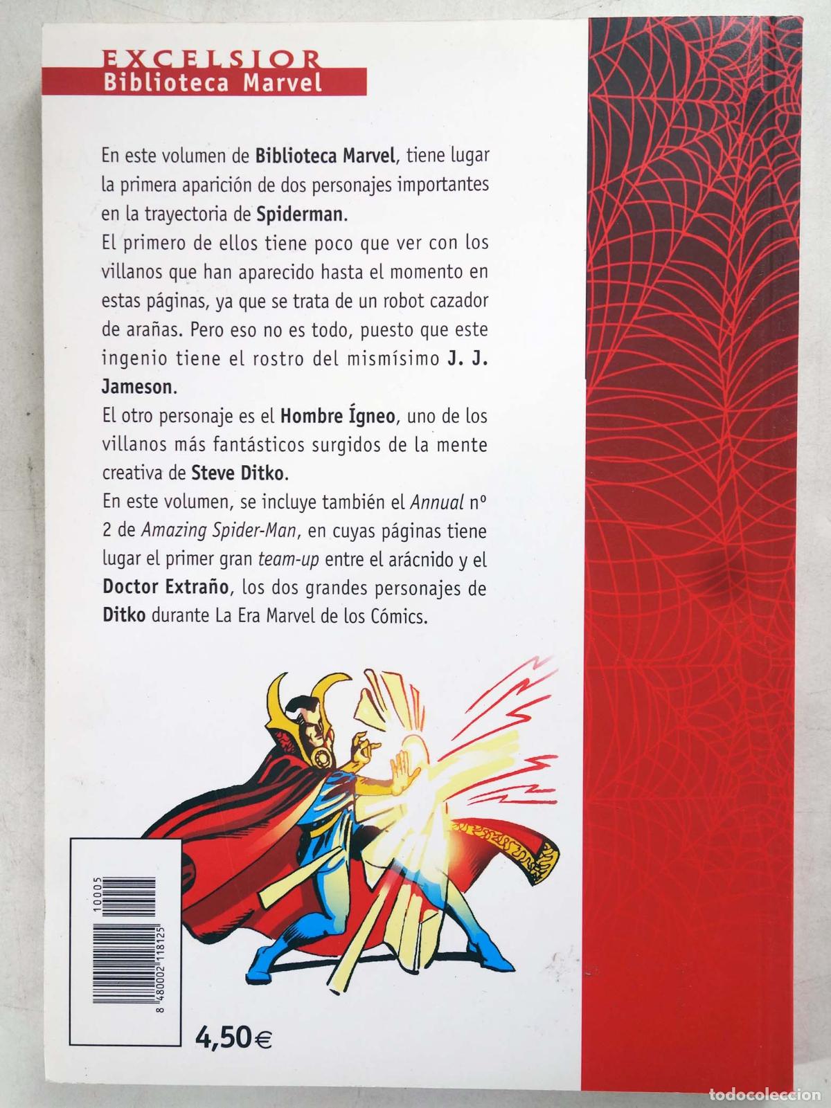 C&oacute;mics: BIBLIOTECA MARVEL EXCELSIOR: SPIDERMAN 5 (Stan Lee/Steve Ditko) Forum, 2003 - Foto 2