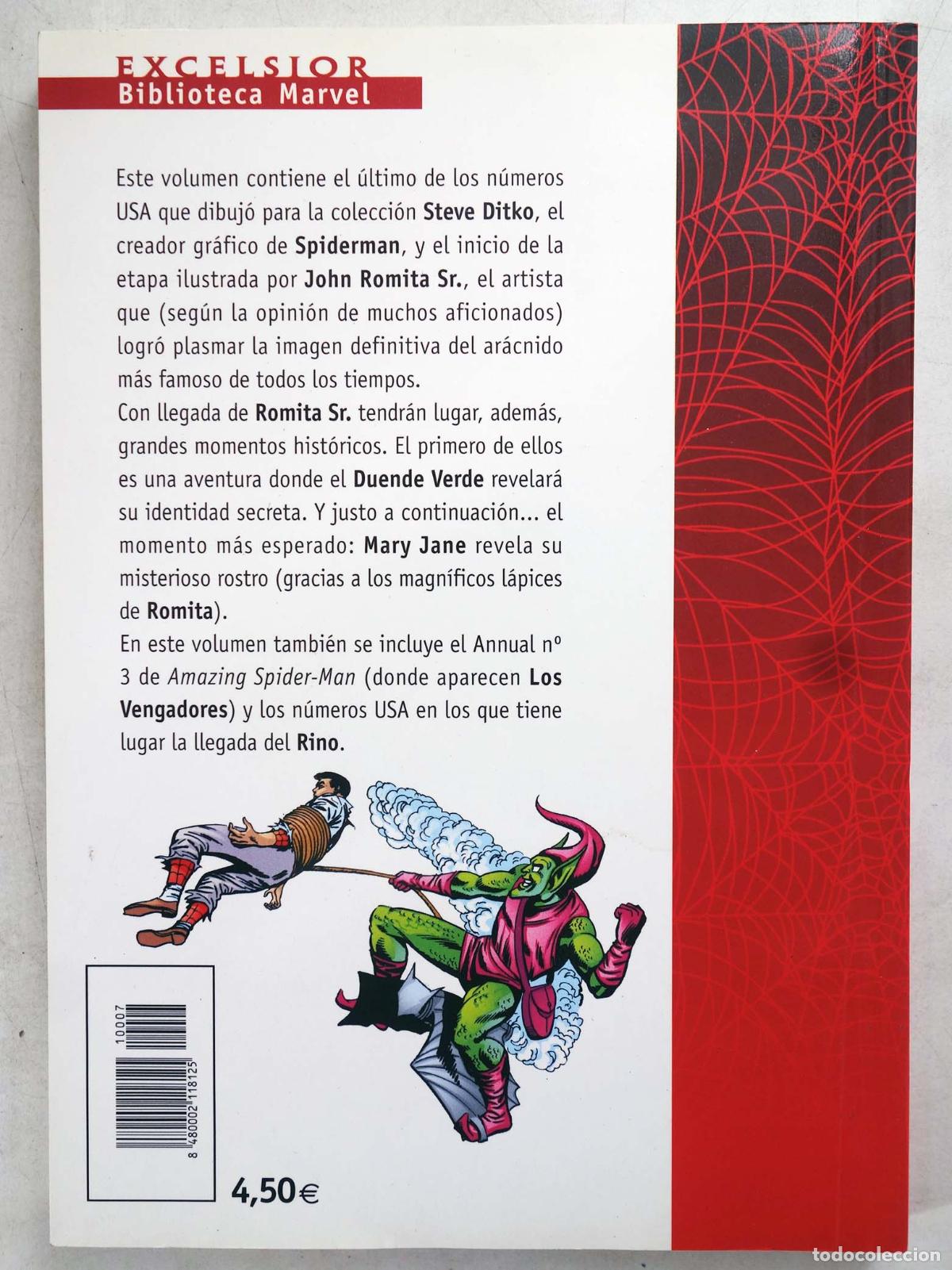 C&oacute;mics: BIBLIOTECA MARVEL EXCELSIOR: SPIDERMAN 7 (Stan Lee/Steve Ditko) Forum, 2004 - Foto 2