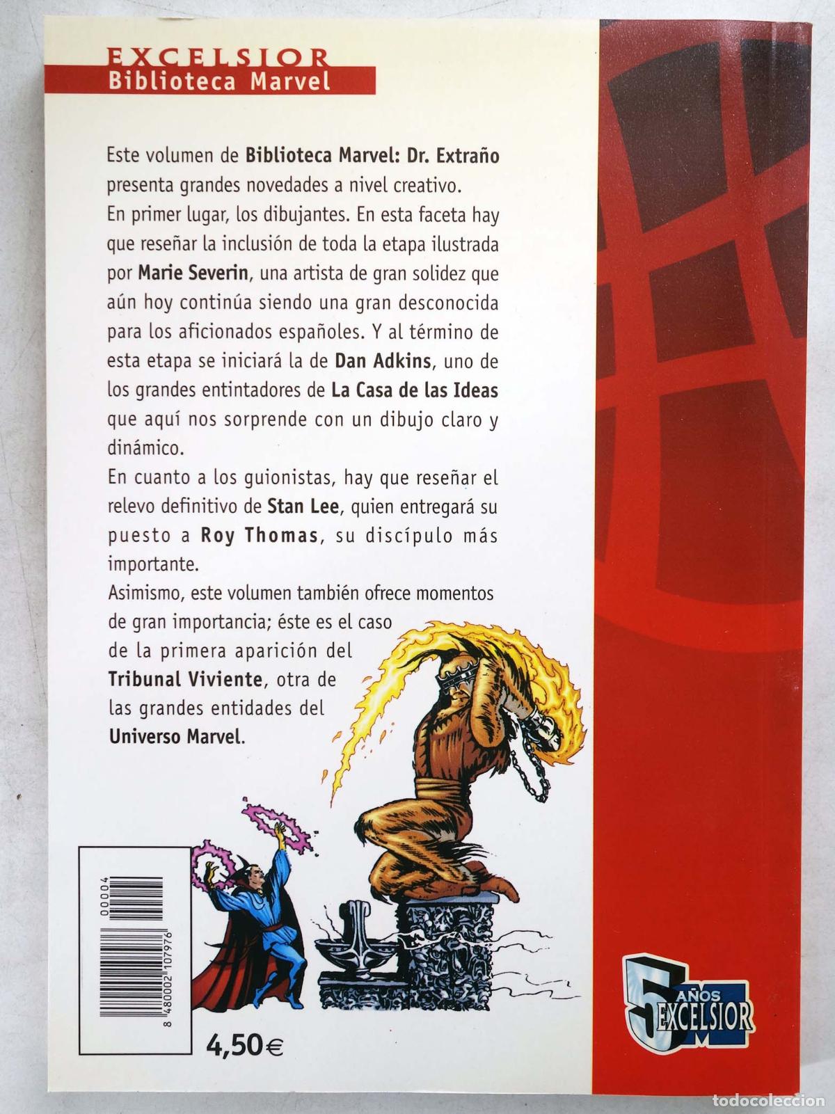 C&oacute;mics: BIBLIOTECA MARVEL EXCELSIOR: DOCTOR EXTRA&Ntilde;O 4 (Stan Lee/Dan Adkins) Forum, 2004 - Foto 2