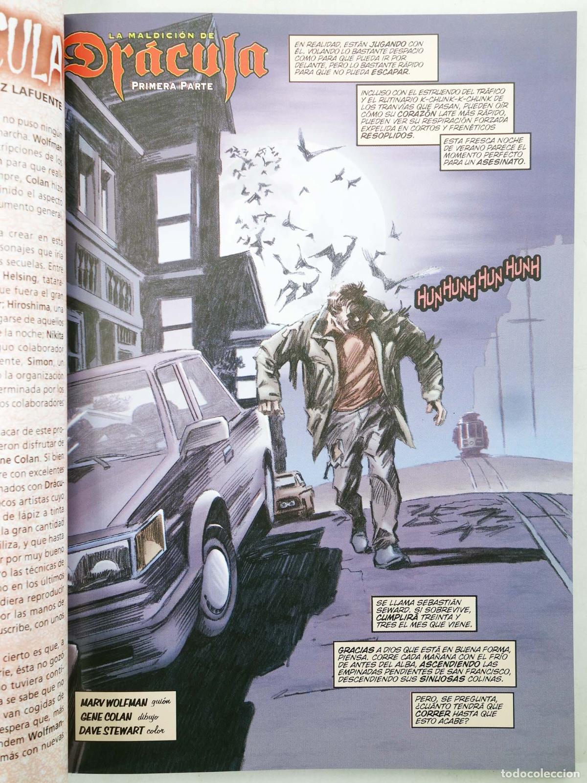 C&oacute;mics: BIBLIOTECA GRANDES DEL C&Oacute;MIC: DRACULA 1 A 18. COMPLETA, M&Aacute;S EXTRA. Forum, 2002 - Foto 8