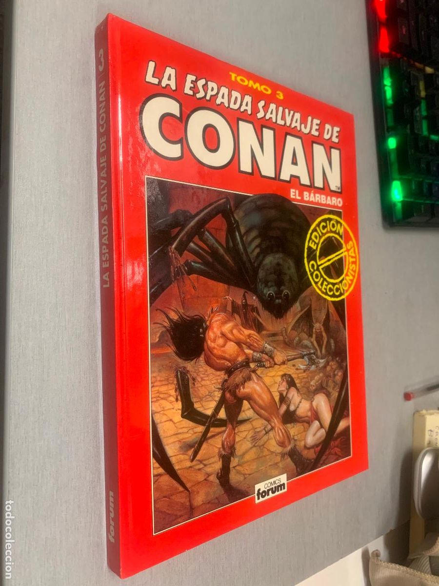 C&oacute;mics: LA ESPADA SALVAJE DE CONAN EL B&Aacute;RBARO TOMO ROJO N&ordm; 3 / EDICI&Oacute;N COLECCIONISTAS - FORUM