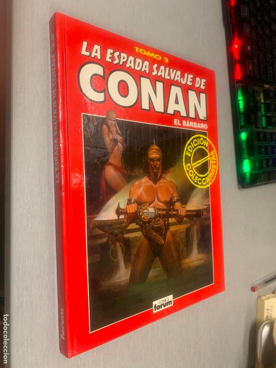 C&oacute;mics: LA ESPADA SALVAJE DE CONAN EL B&Aacute;RBARO TOMO ROJO N&ordm; 2 / EDICI&Oacute;N COLECCIONISTAS - FORUM