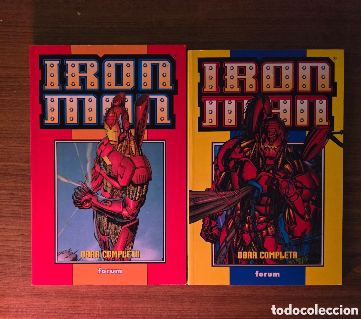 C&oacute;mics: IRON MAN,OBRA COMPLETA,2 TOMOS,( FORUM) - Foto 1
