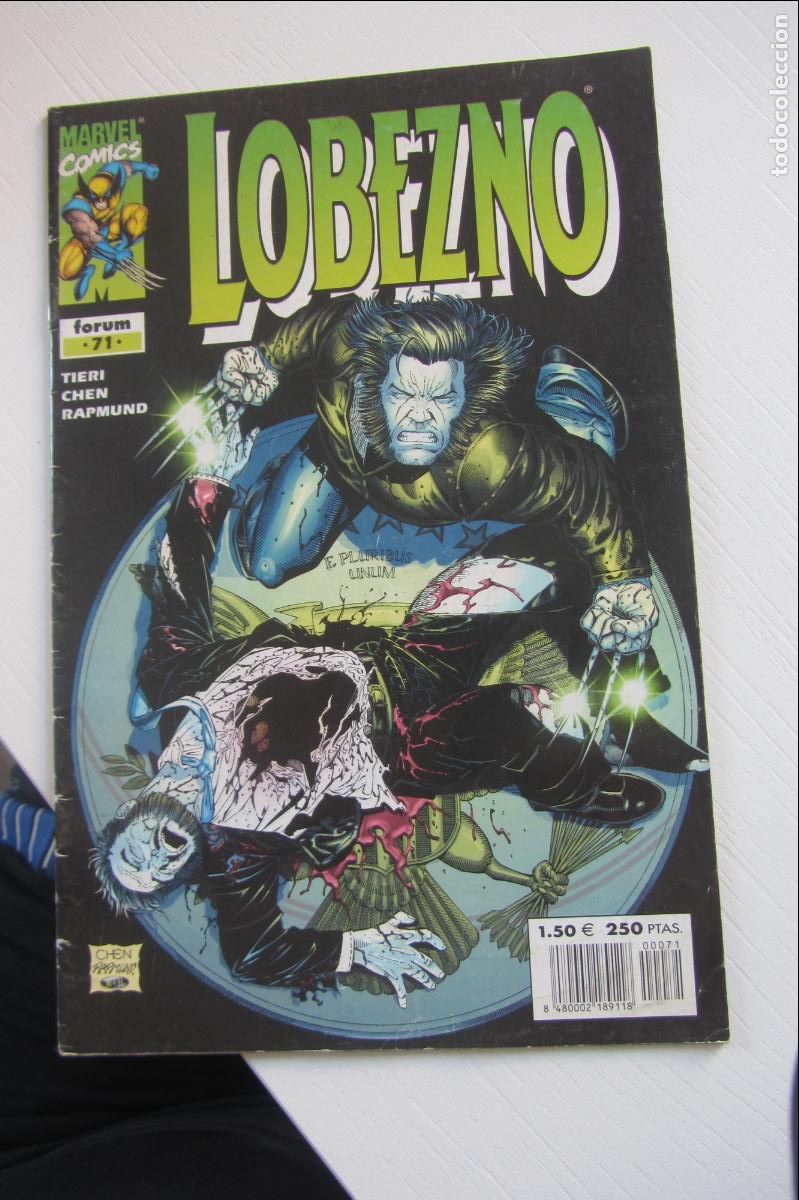 C&oacute;mics: LOBEZNO VOL. II VOLUMEN 2 N&ordm; 71 GRAPA FORUM Arx124